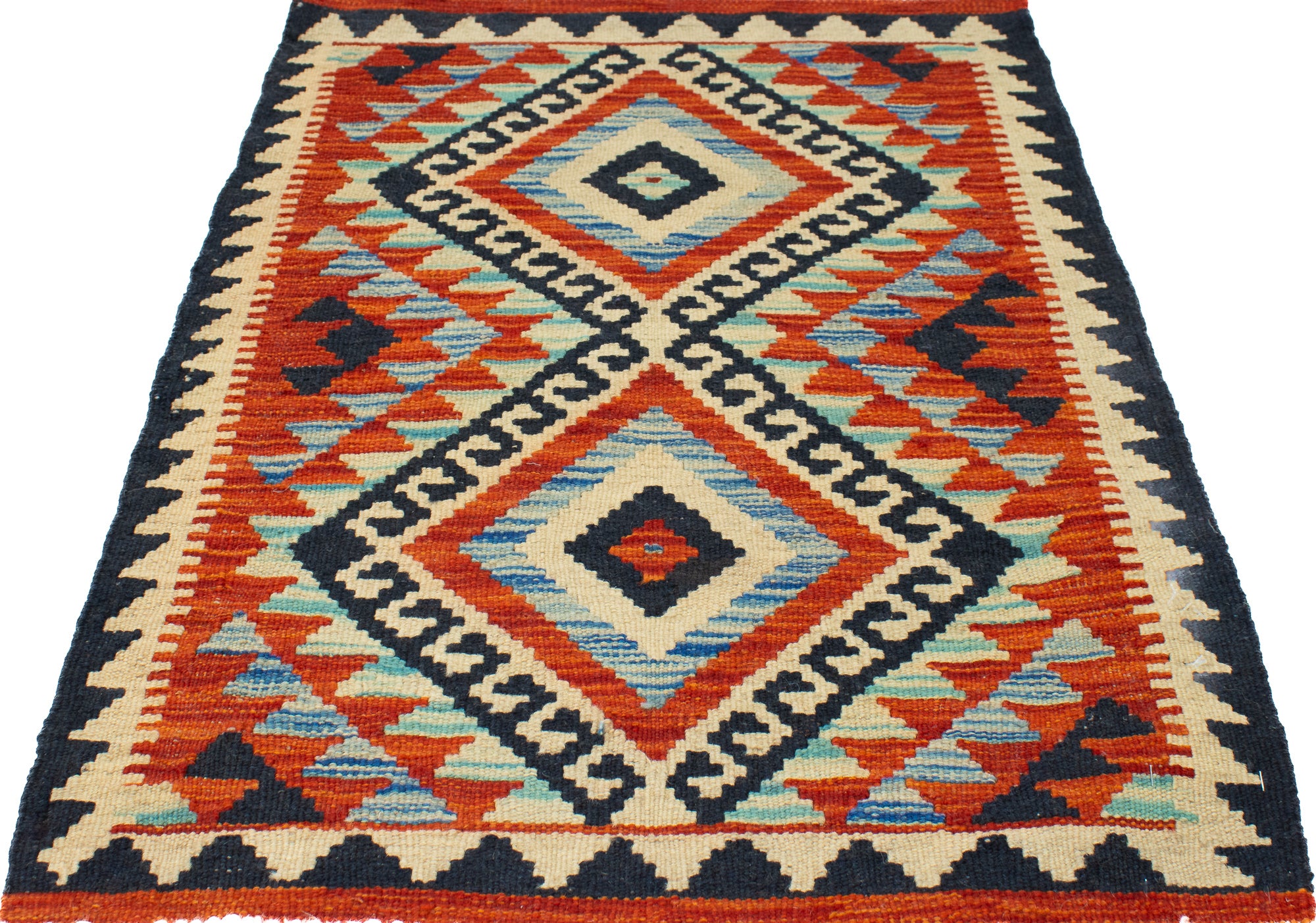 Pak Kilim Accent Rug <br> 2'0 x 3'0