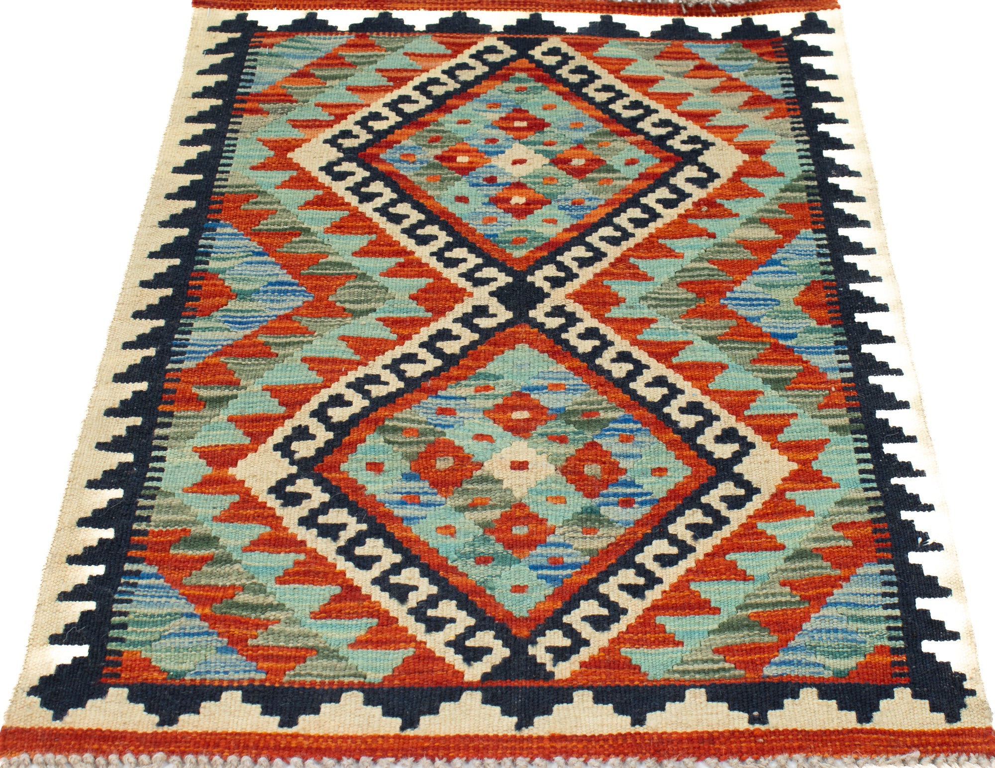 Pak Kilim Accent Rug <br> 2'0 x 3'0