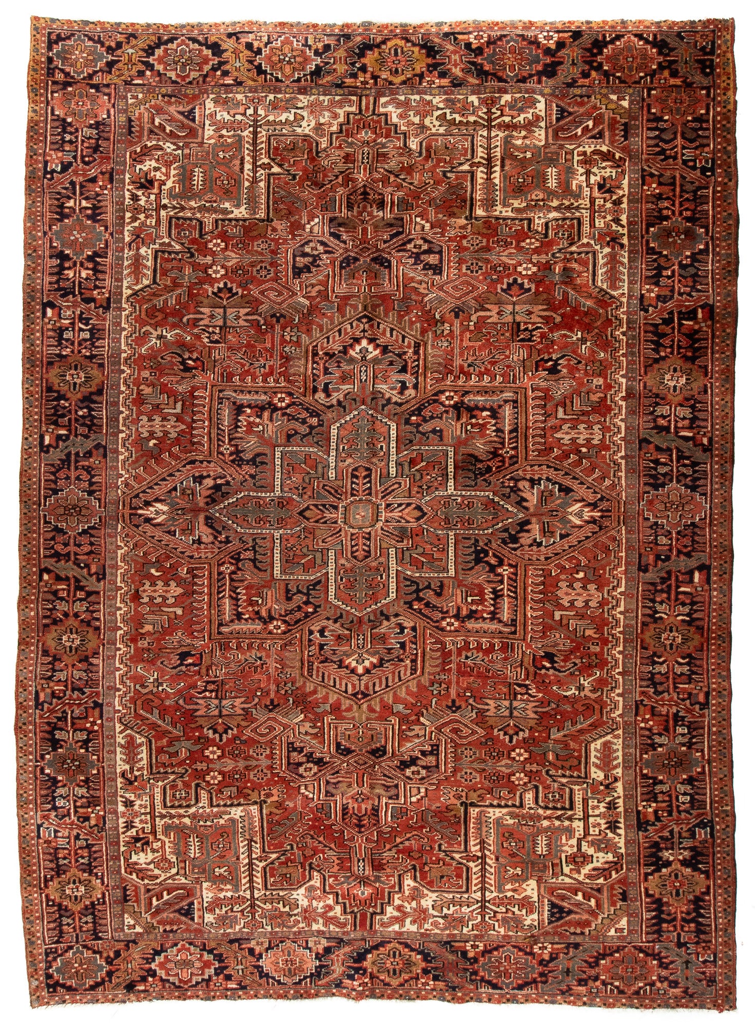 Persian Heriz Rug <br> 8'0 x 11'0