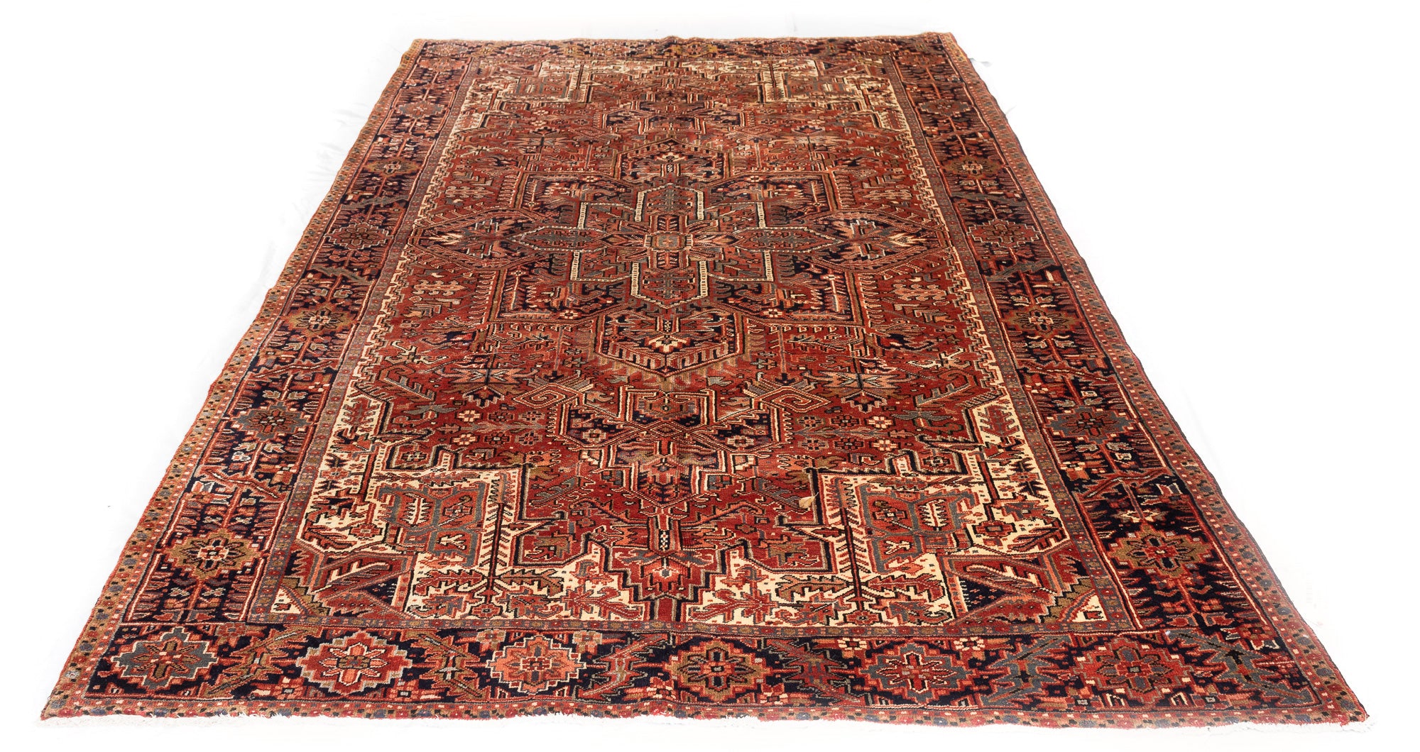 Persian Heriz Rug <br> 8'0 x 11'0