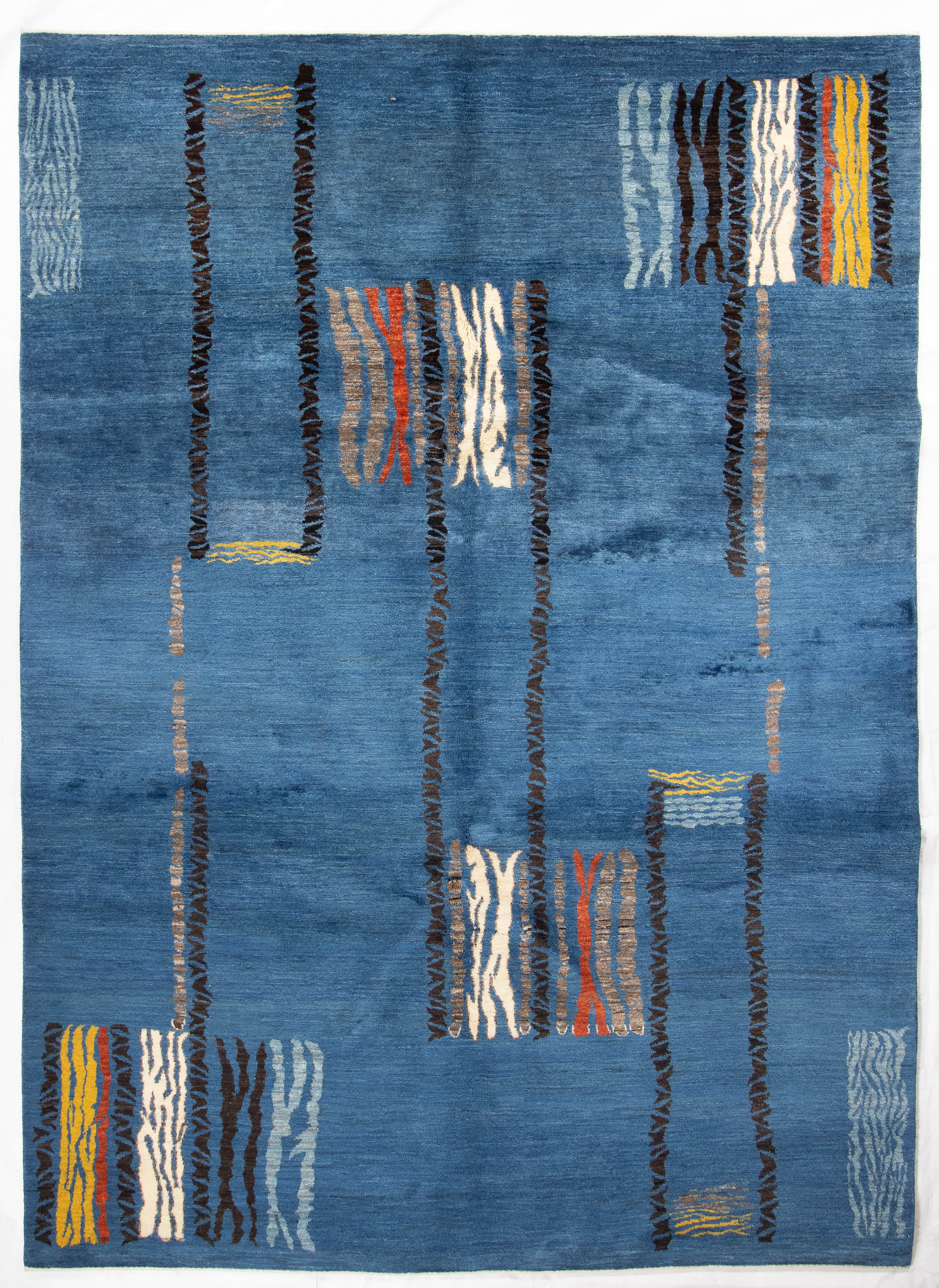 Pak Kashkuli Area Rug <br> 7'1 x 9'10