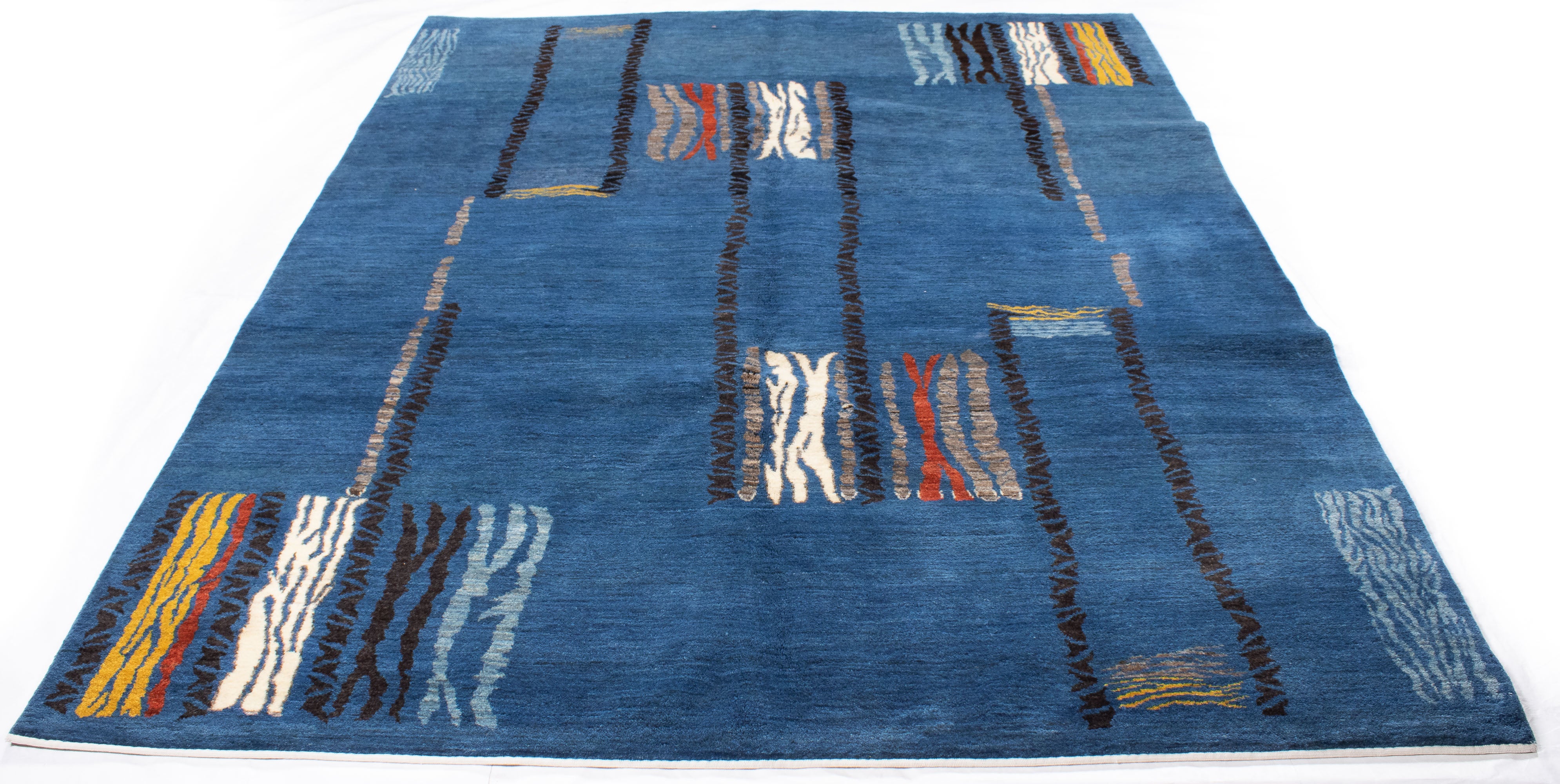 Pak Kashkuli Area Rug <br> 7'1 x 9'10