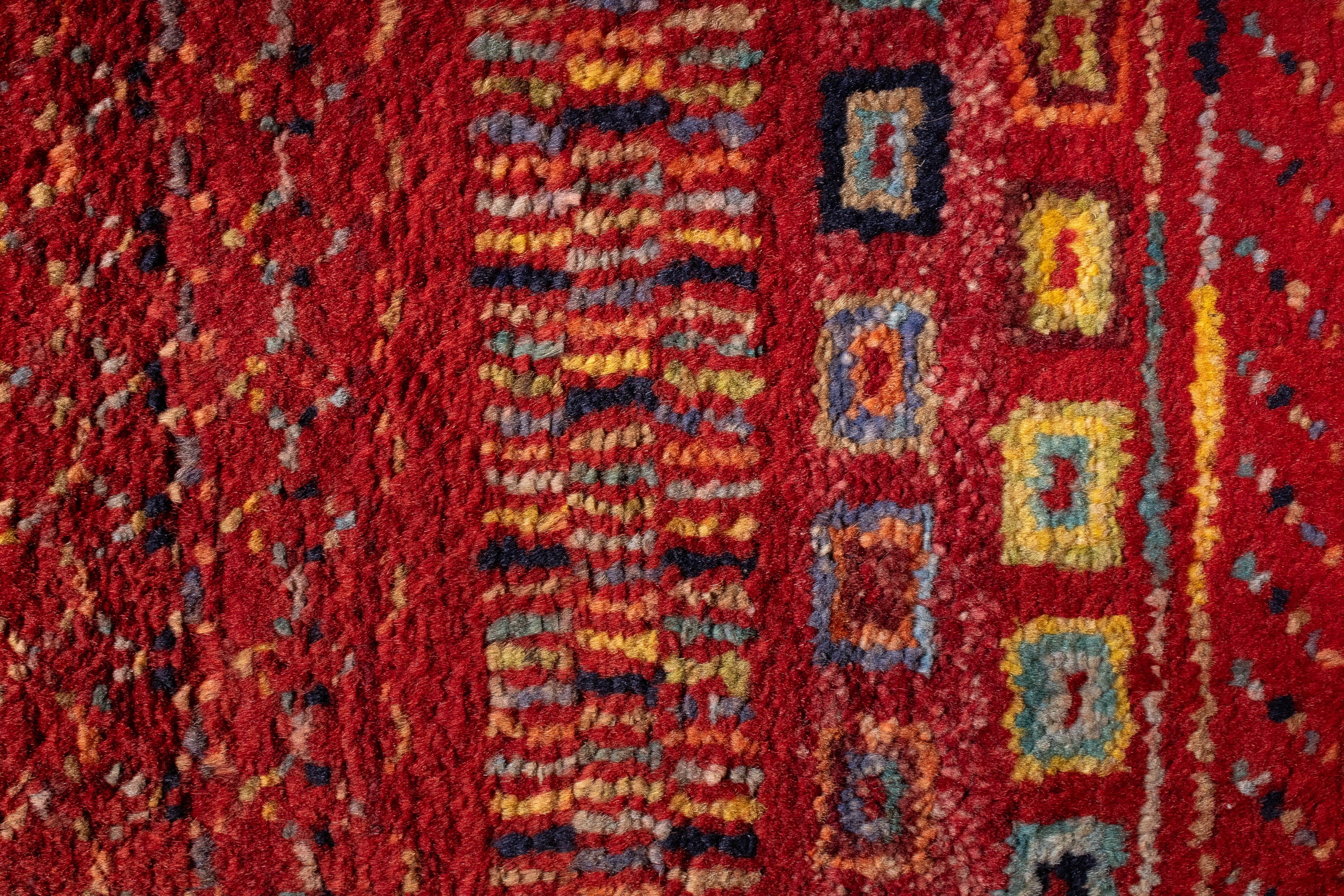 Pakistan Gabbeh Area Rug <br> 8'2 x 11'6