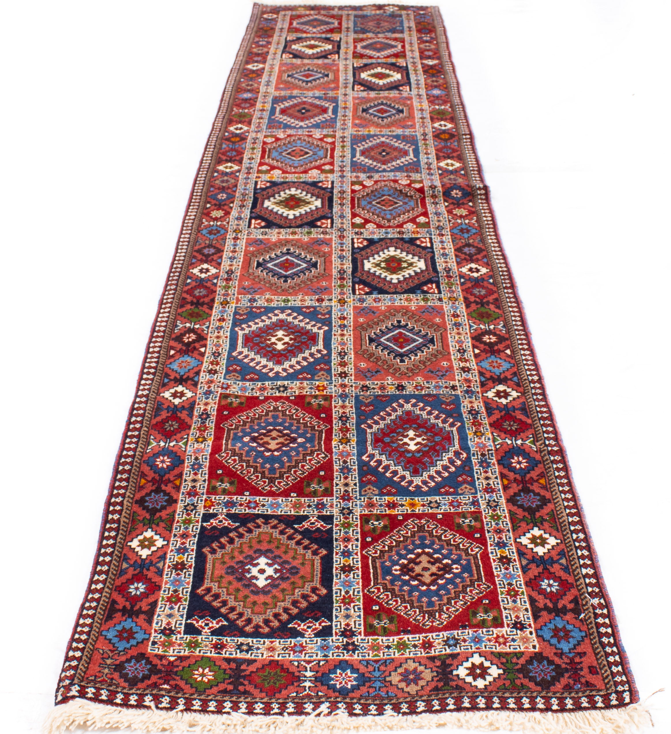 Persian Yalameh Rug <br> 2'10 × 12'8