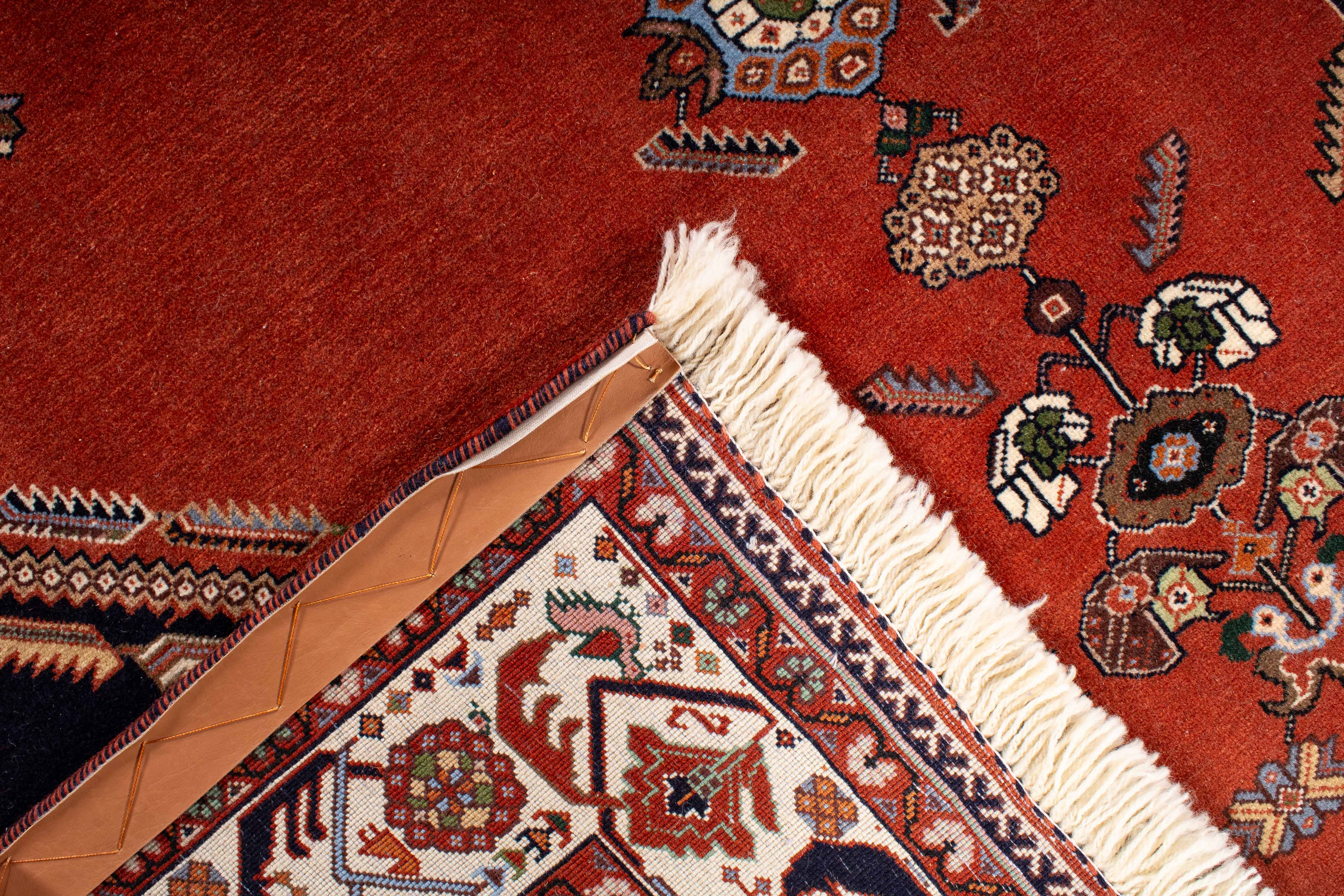 Persian Gashghai Rug <br> 5'2 × 7'0