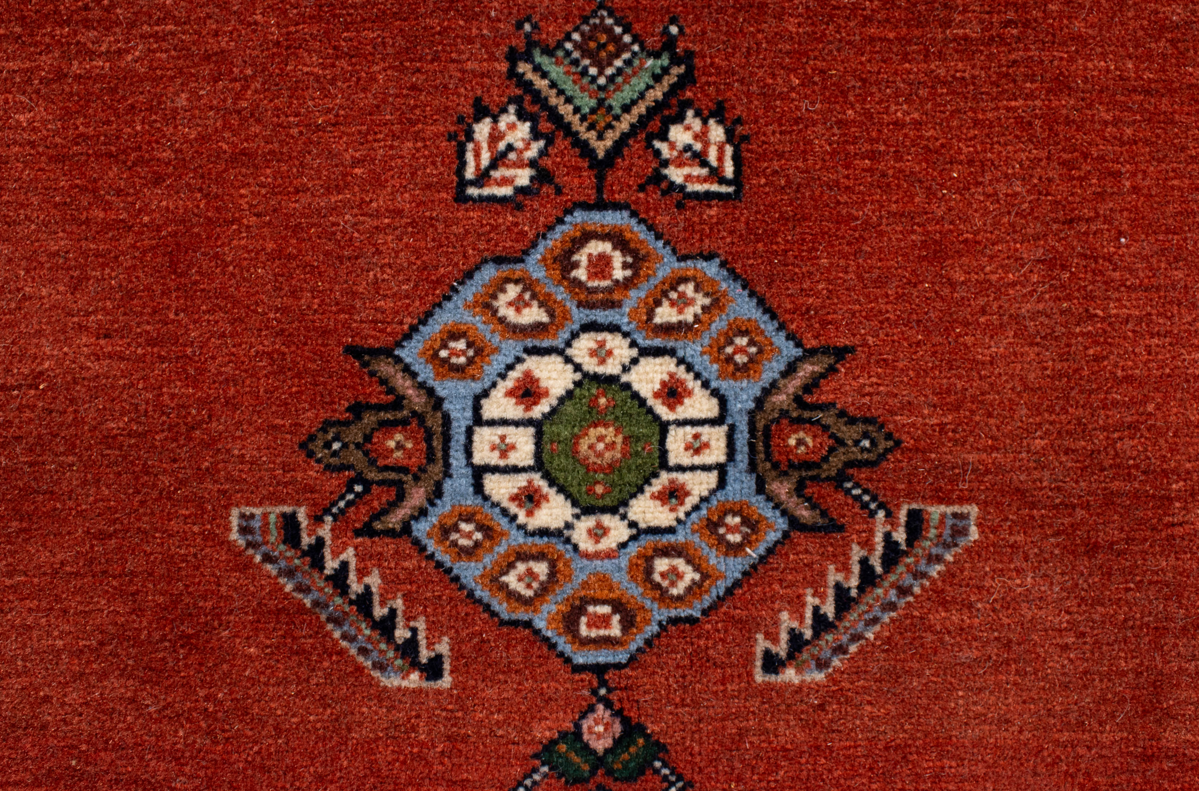 Persian Gashghai Rug <br> 5'2 × 7'0