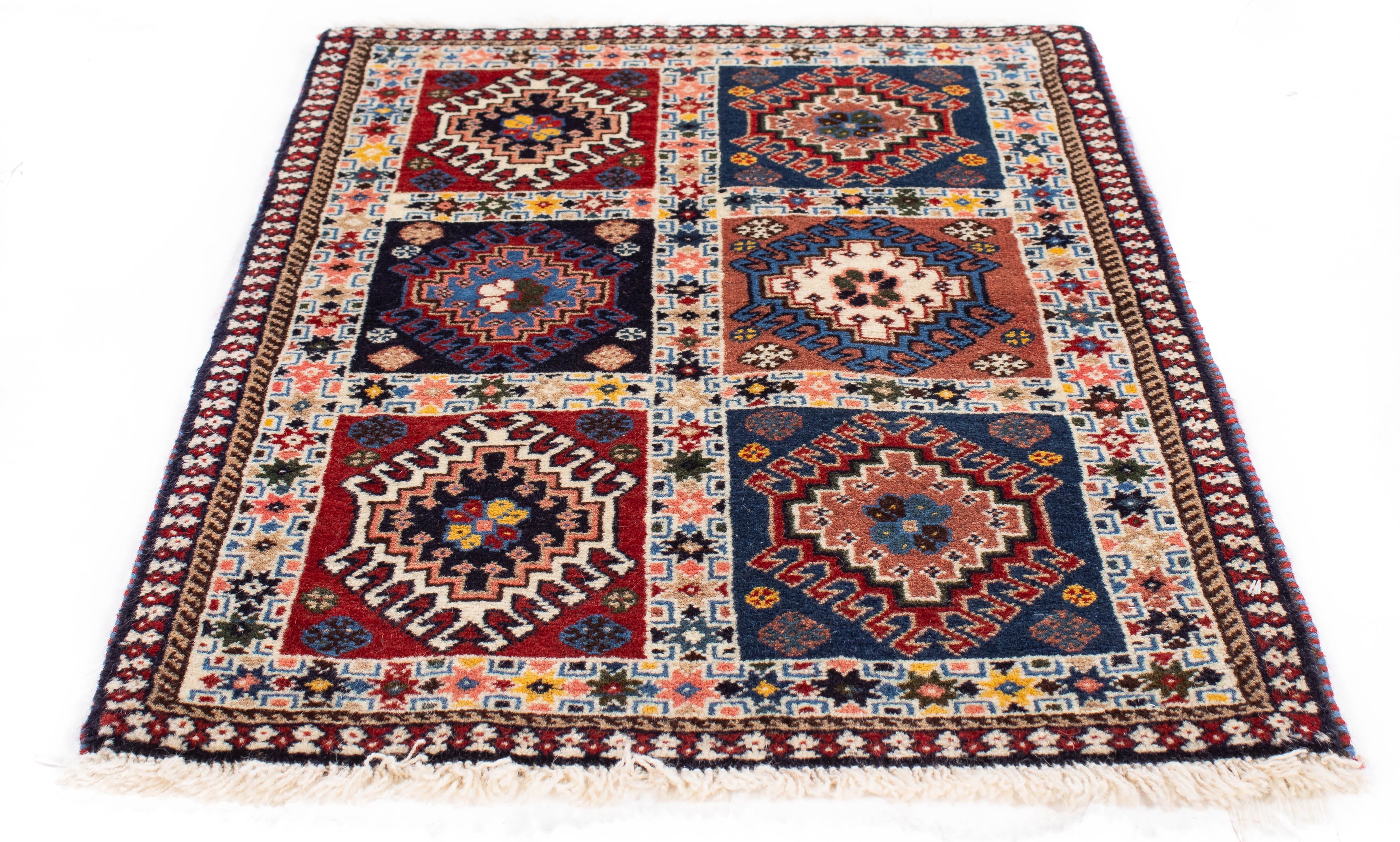 Persian Yalameh Rug <br> 2'0 × 3'2