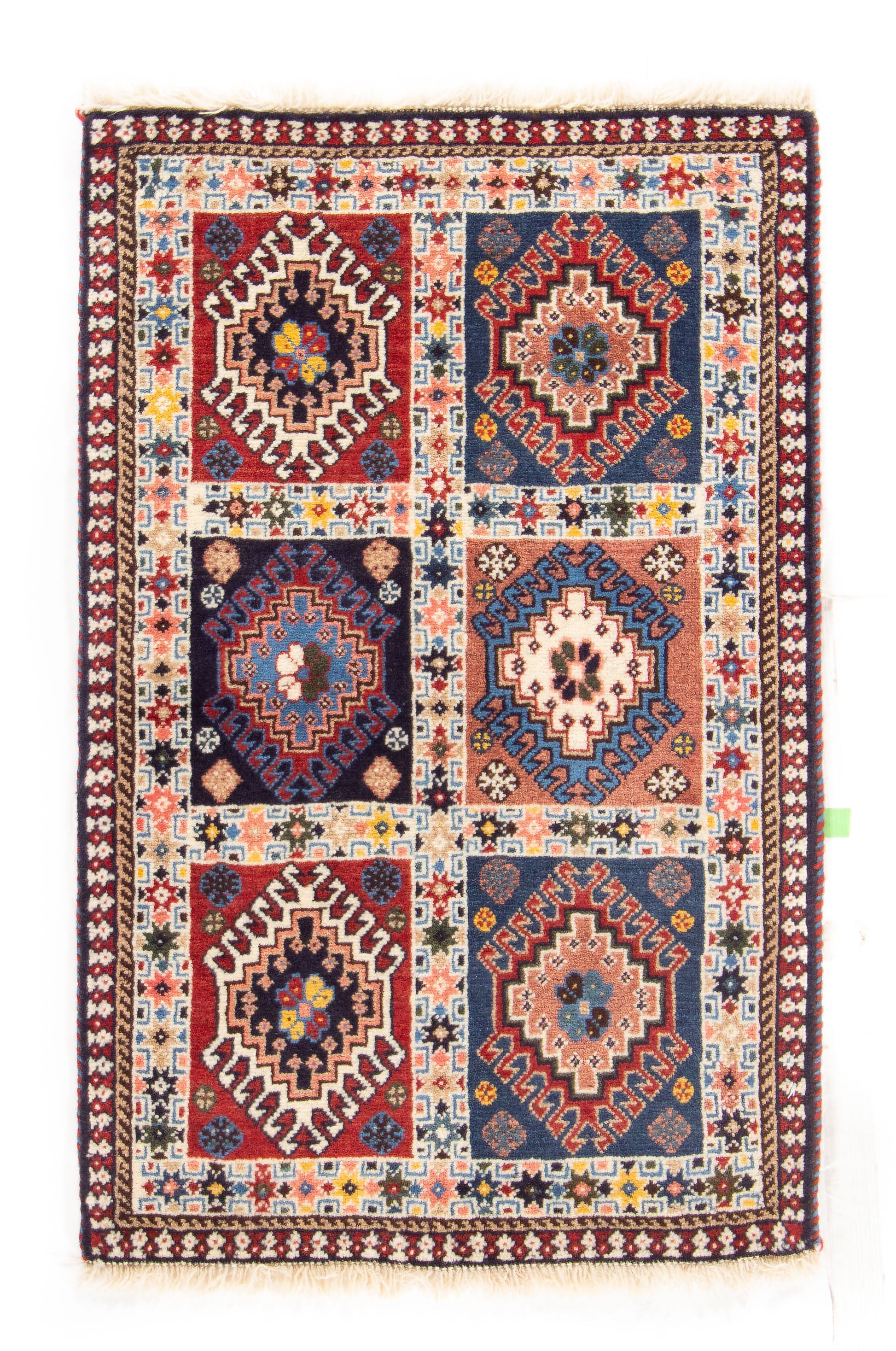 Persian Yalameh Rug <br> 2'0 × 3'2