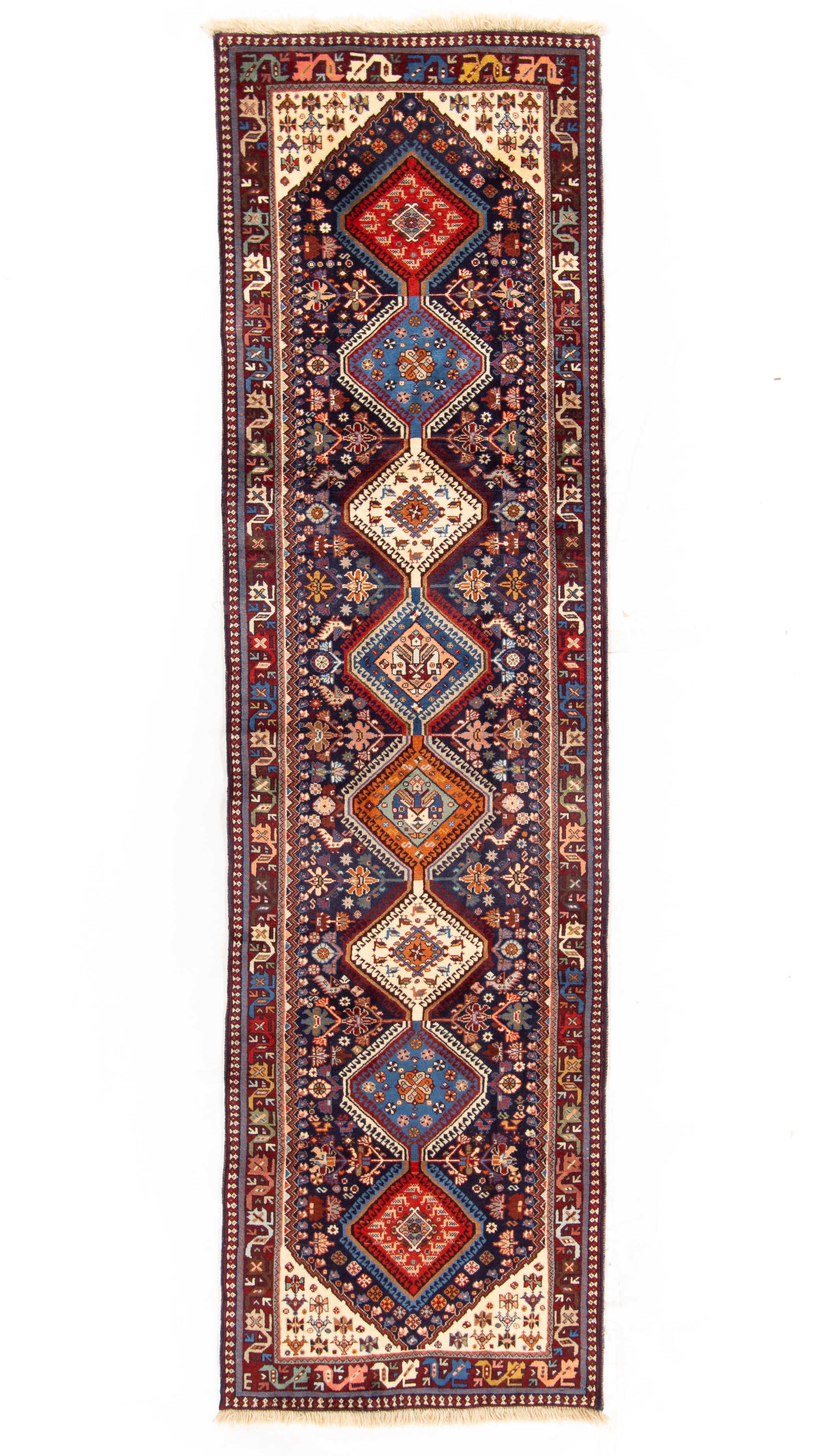 Persian Yalameh Rug <br> 2'10 × 10'0