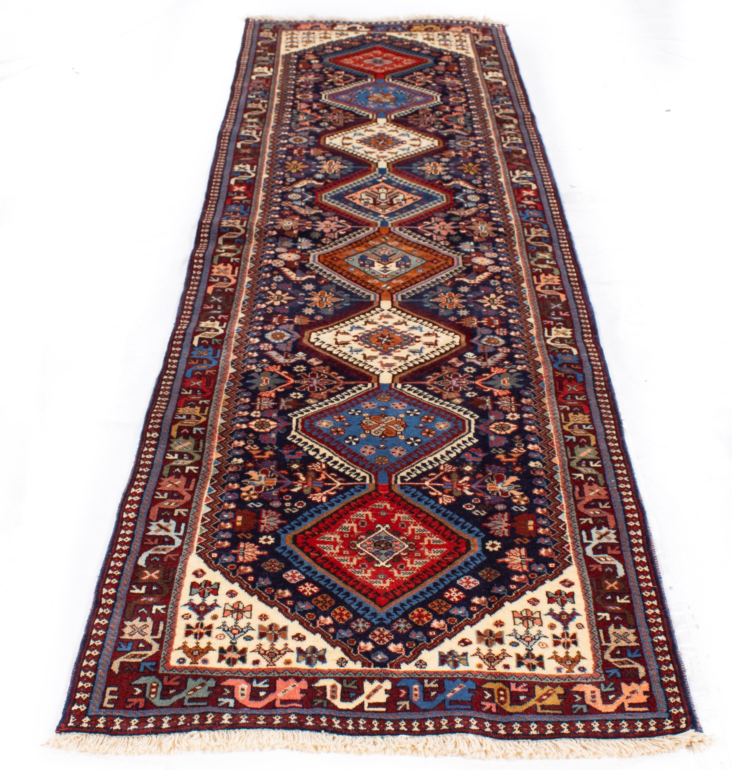 Persian Yalameh Rug <br> 2'10 × 10'0