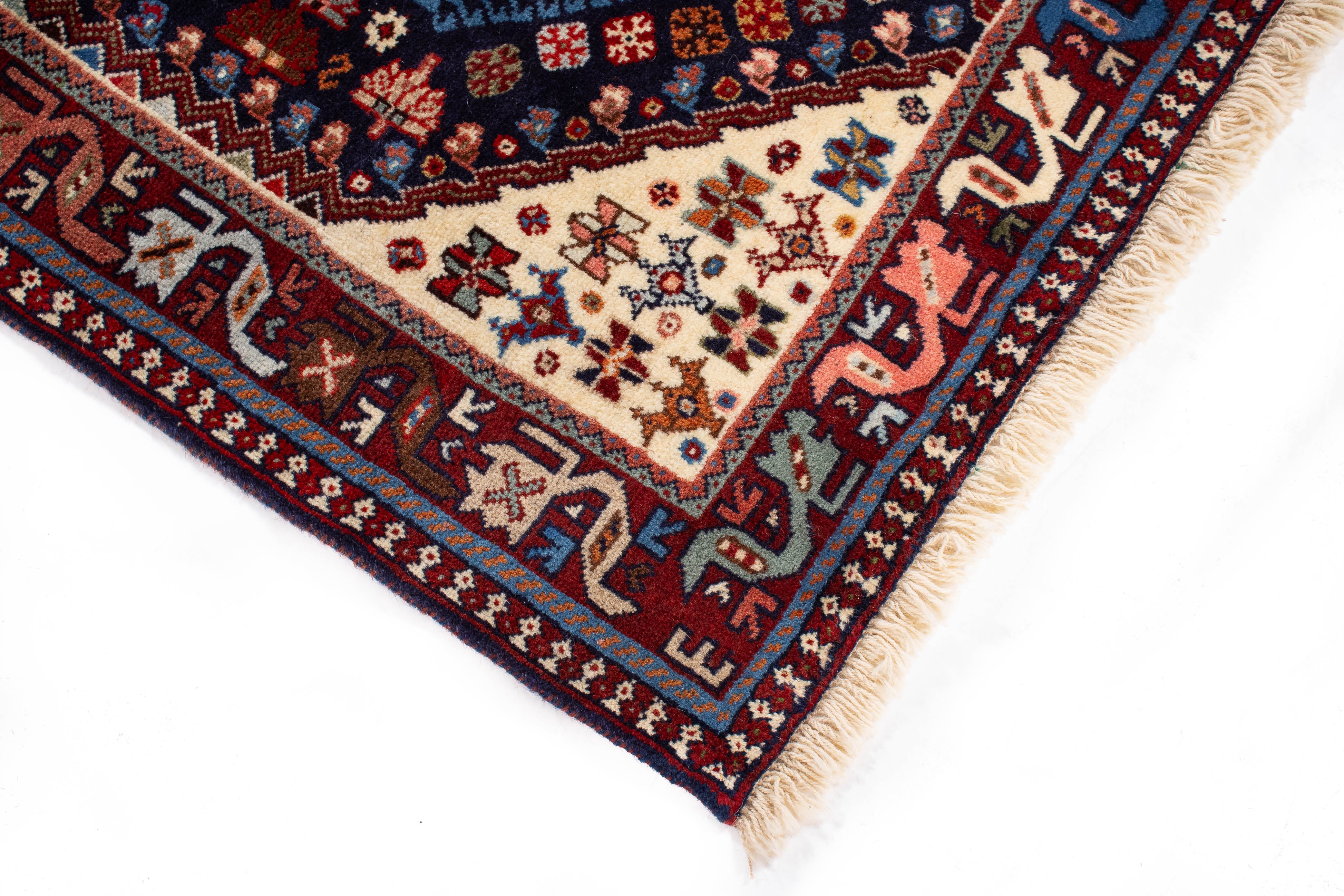 Persian Yalameh Rug <br> 2'10 × 10'0