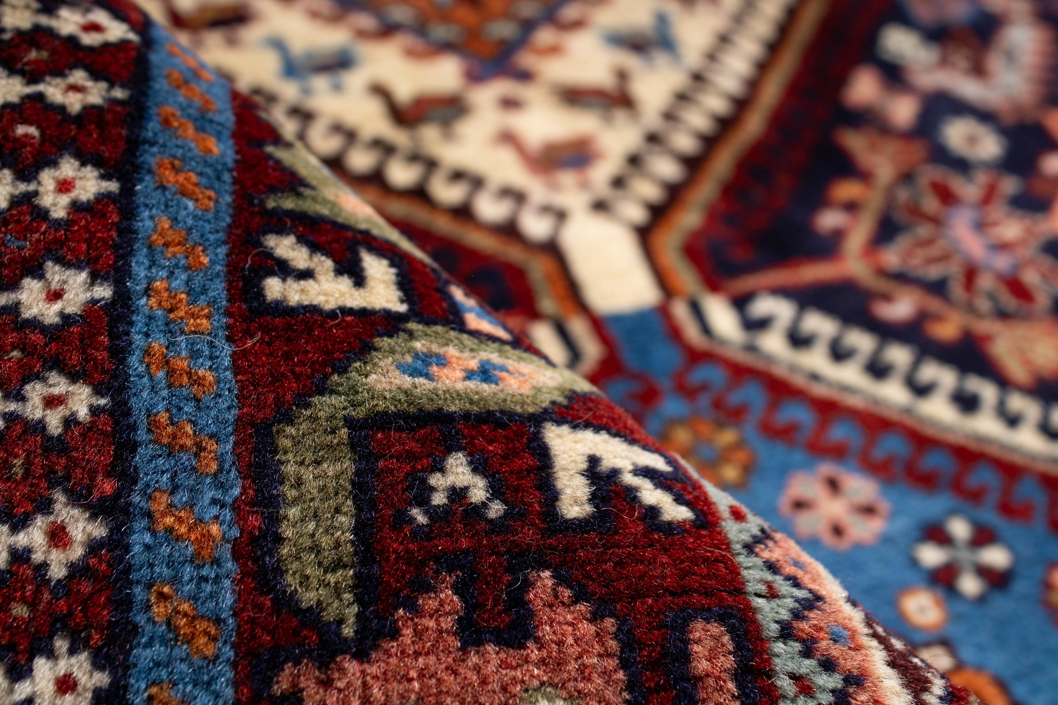 Persian Yalameh Rug <br> 2'10 × 10'0