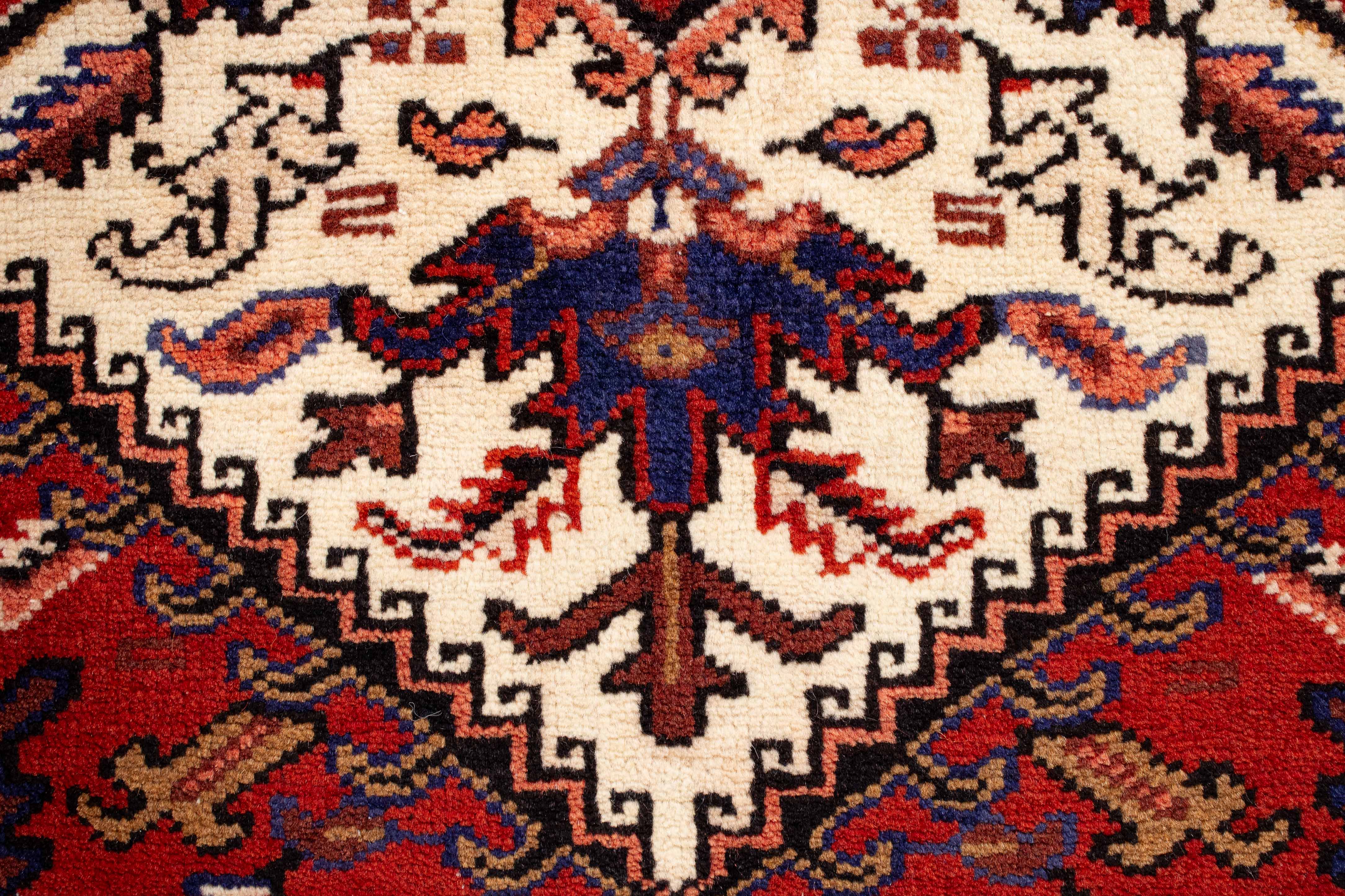 Persian Heriz Rug <br> 3'6 × 4'8