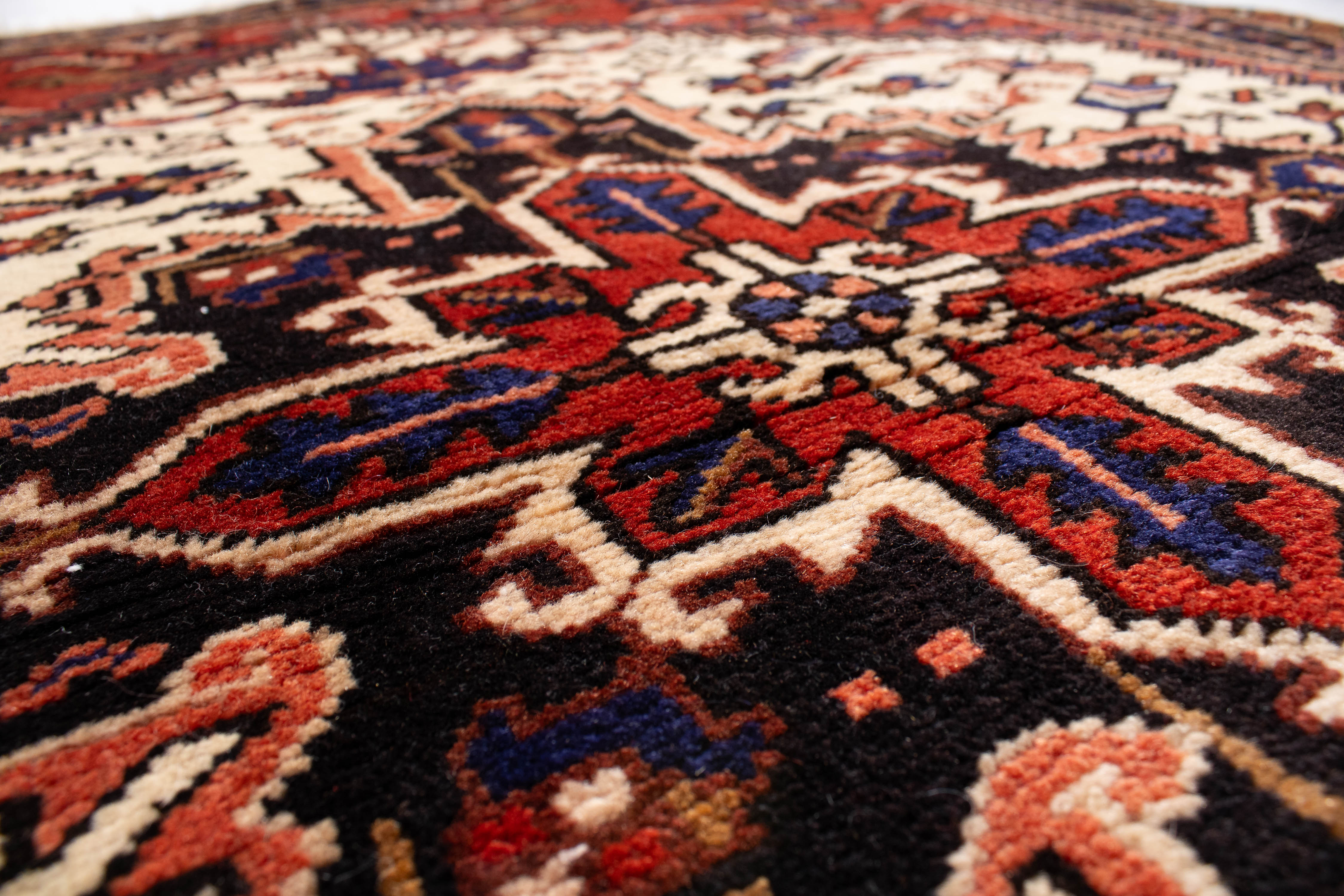 Persian Heriz Rug <br> 3'6 × 4'8