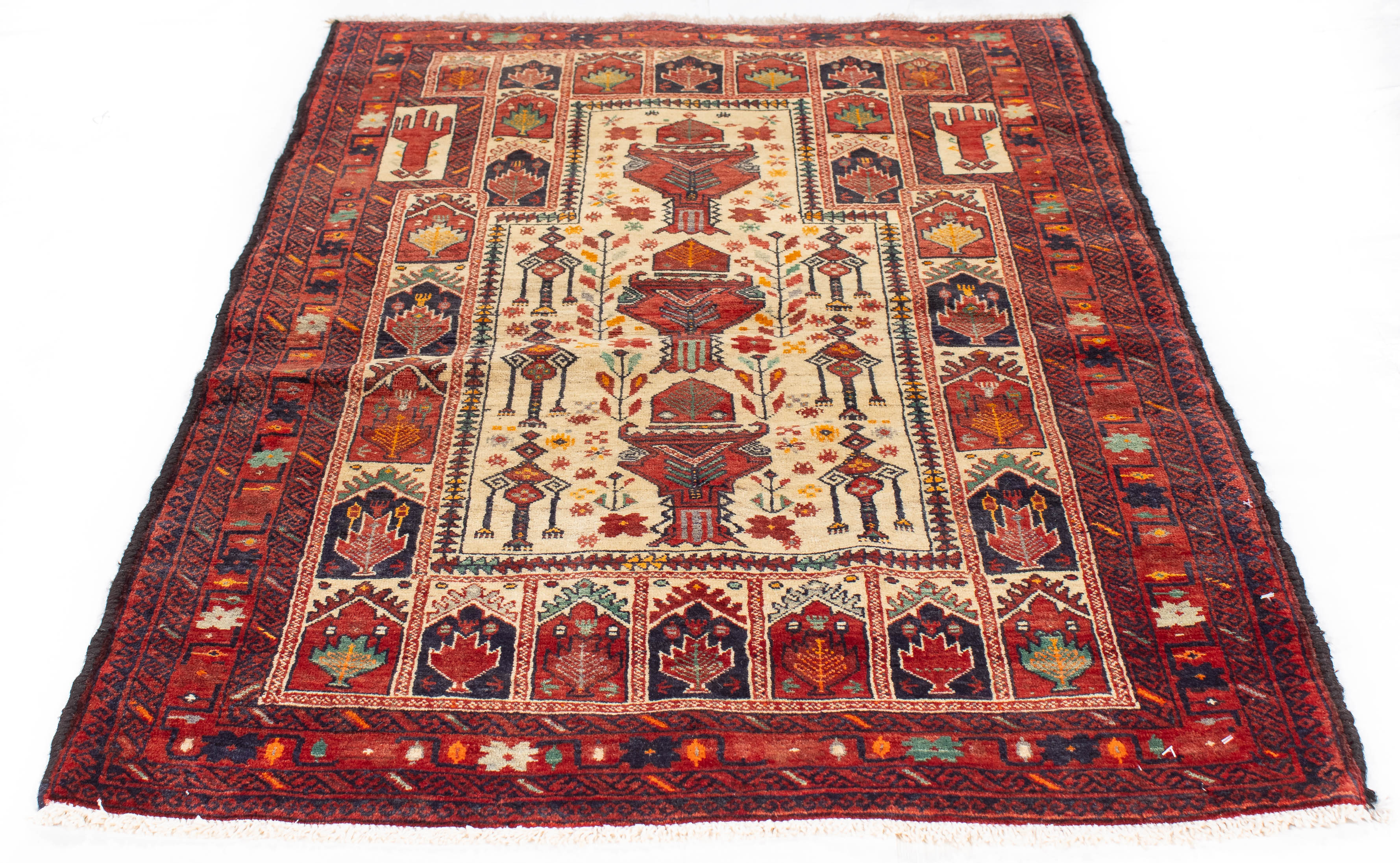 Persian Balouch Rug <br> 3'0 × 4'10