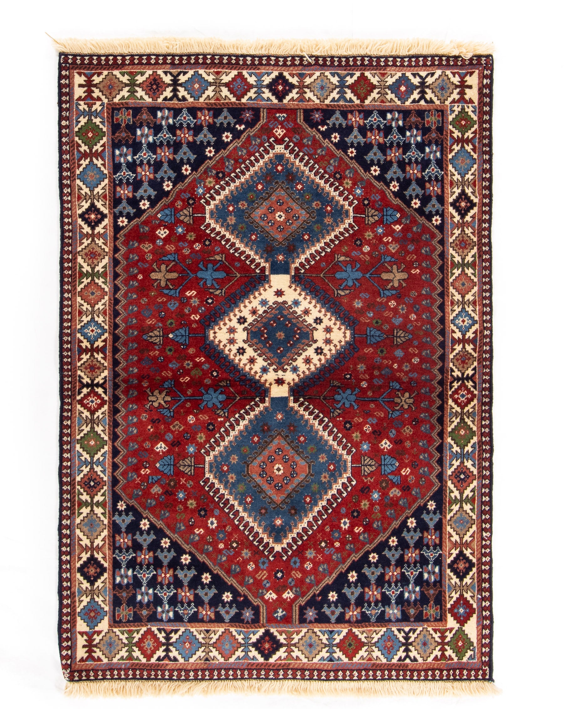 Persian Yalameh Rug <br> 3'6 × 5'0