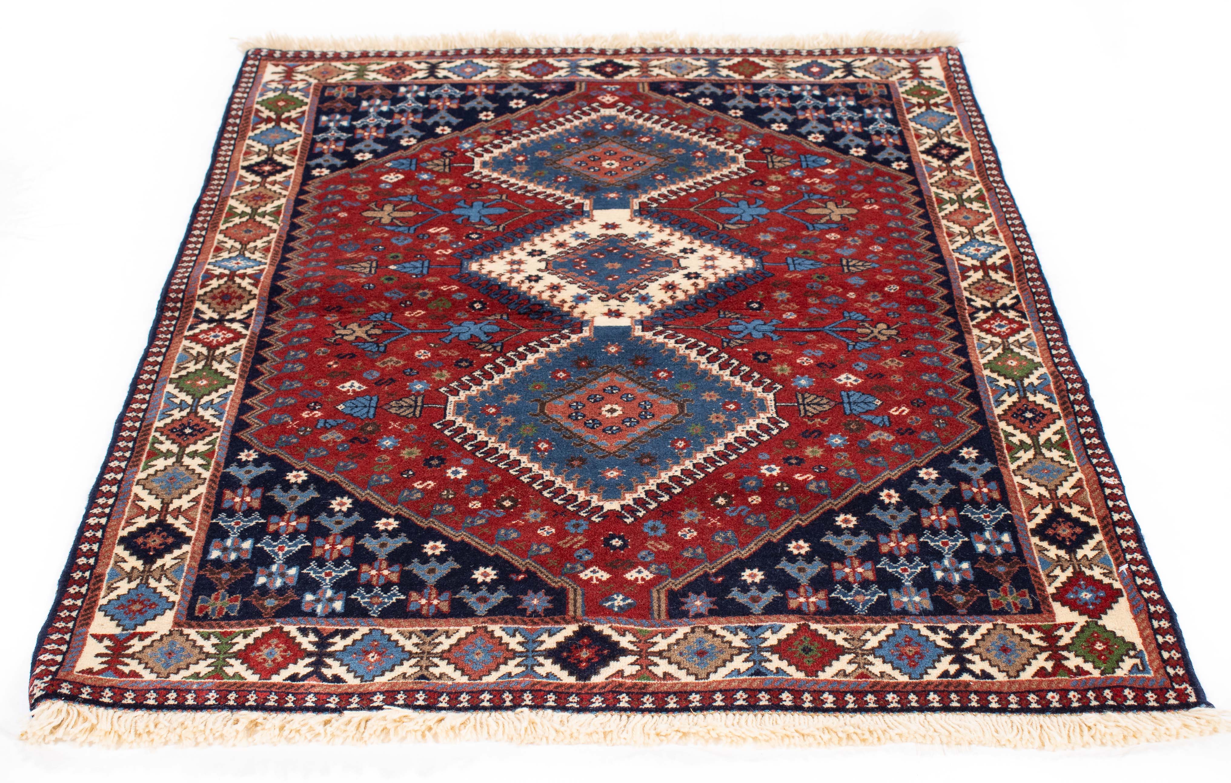 Persian Yalameh Rug <br> 3'6 × 5'0