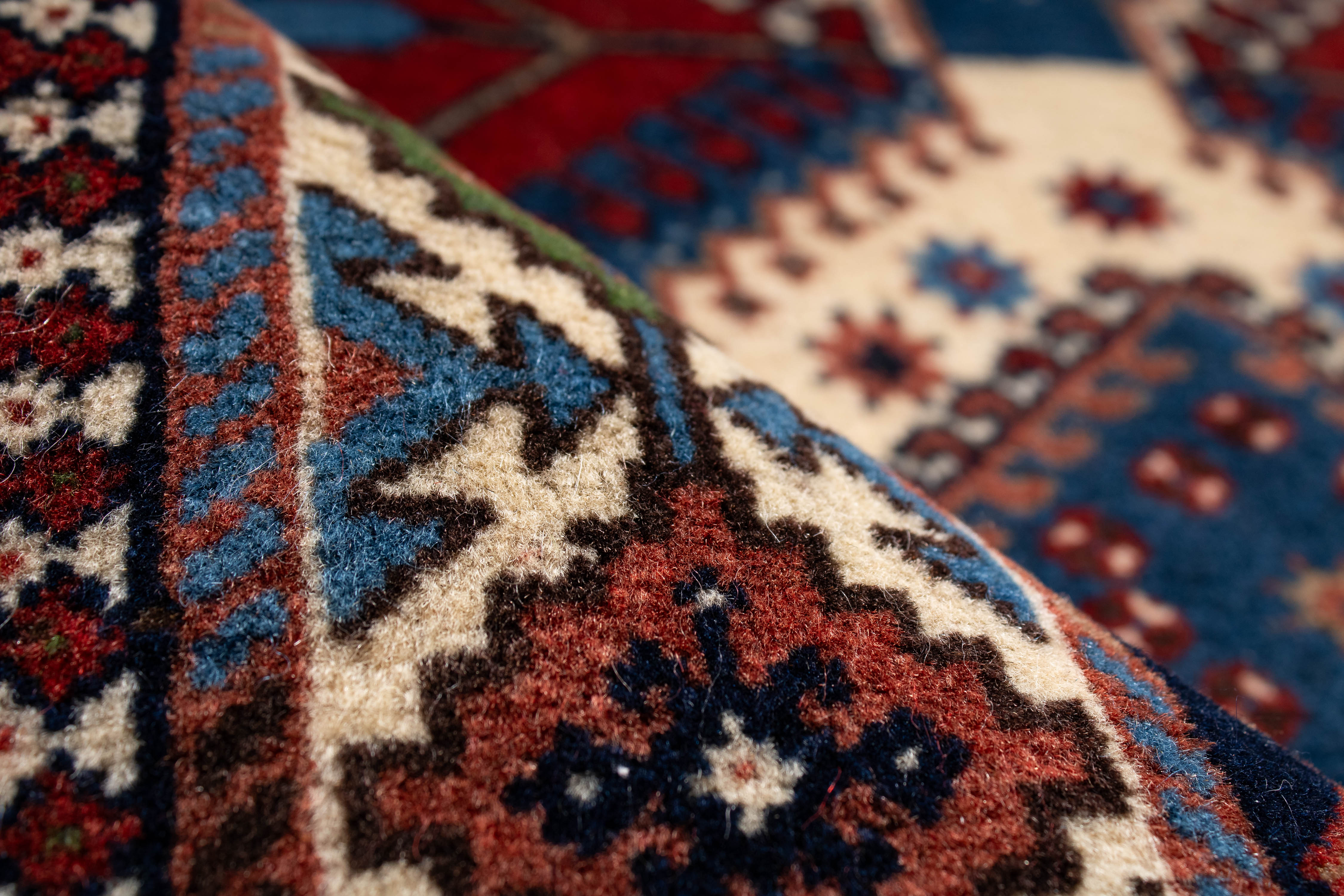 Persian Yalameh Rug <br> 3'6 × 5'0