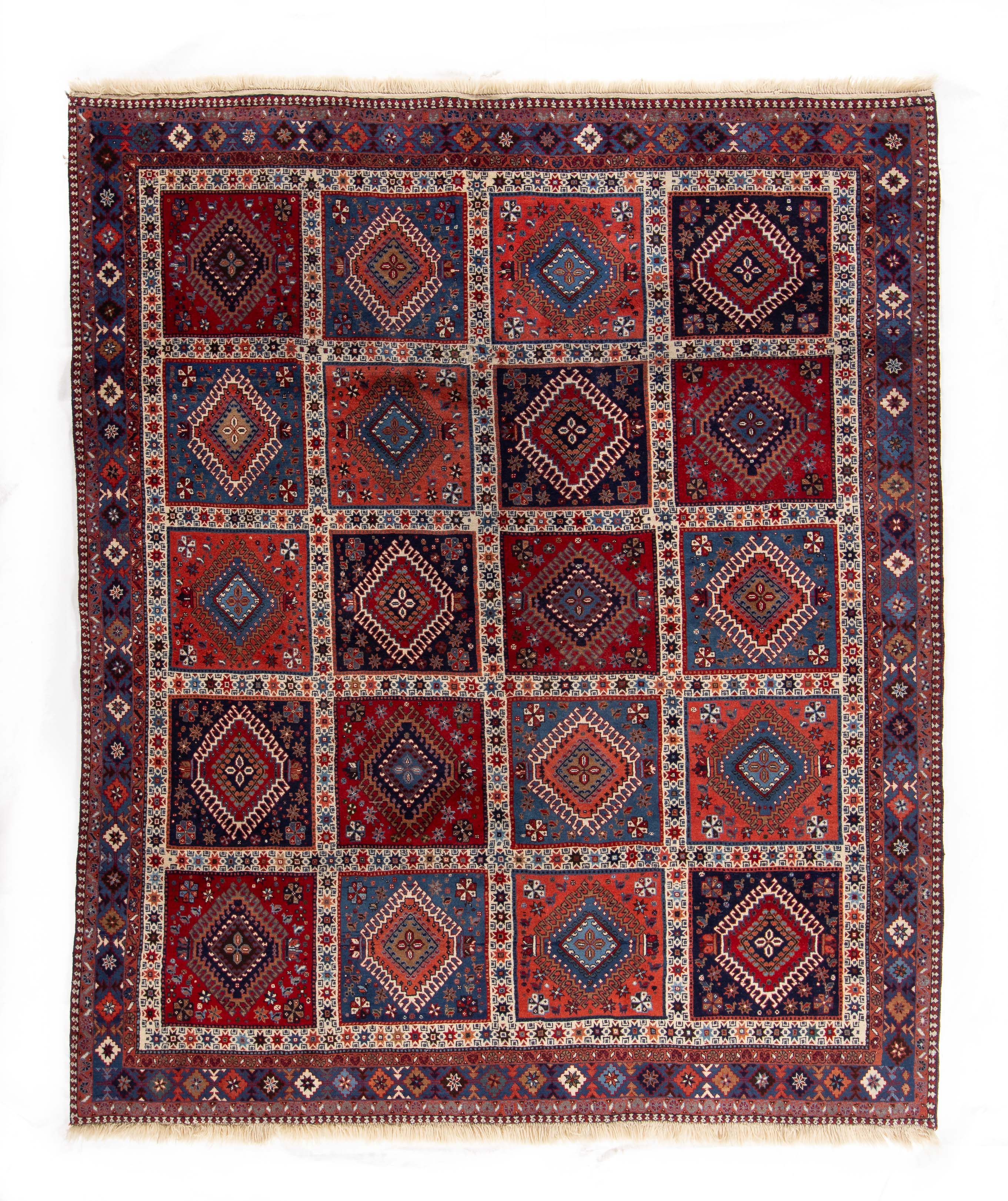 Persian Yalameh Rug <br> 6'7 × 7'10