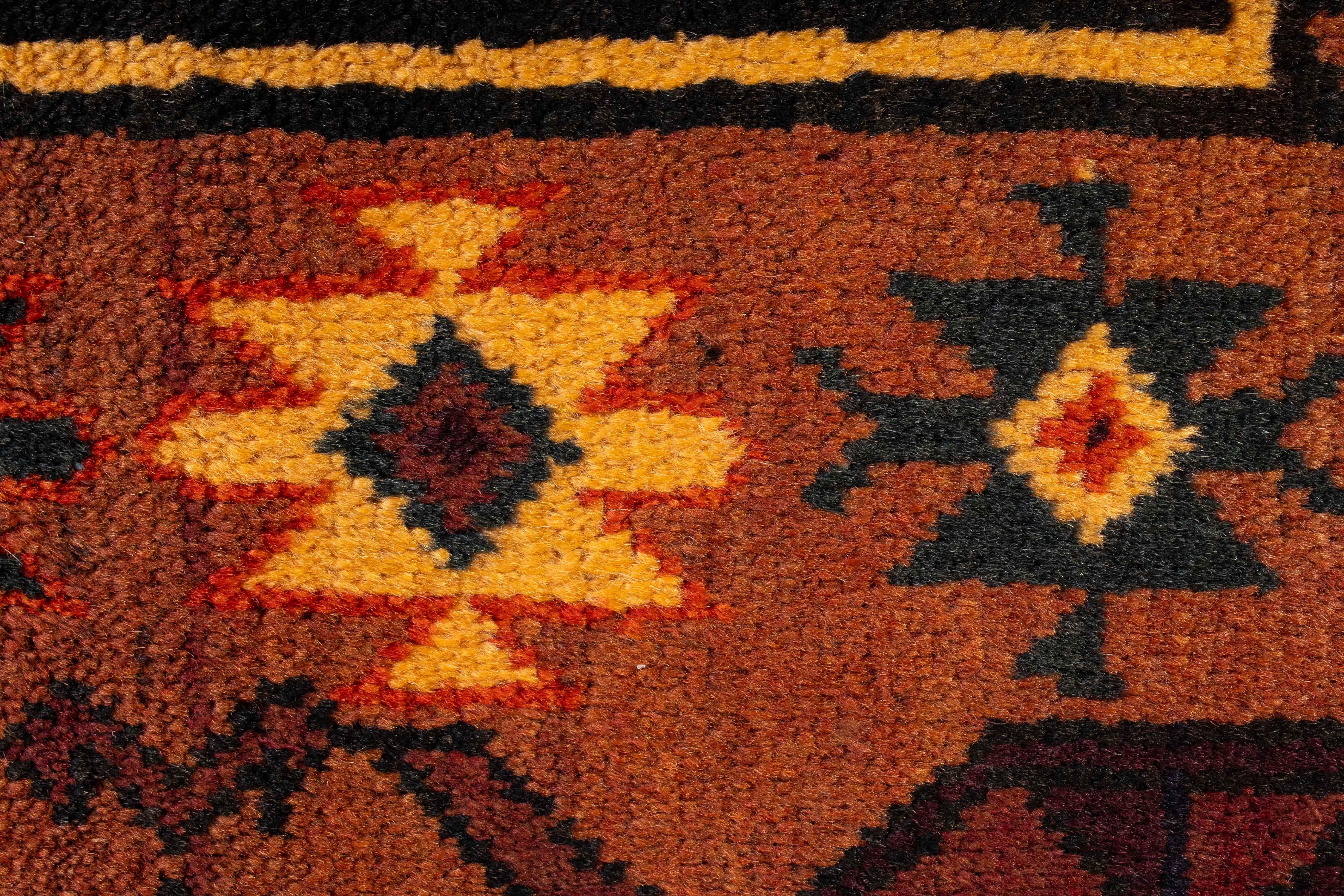 Persian Balouch Rug <br> 2'6 × 10'0