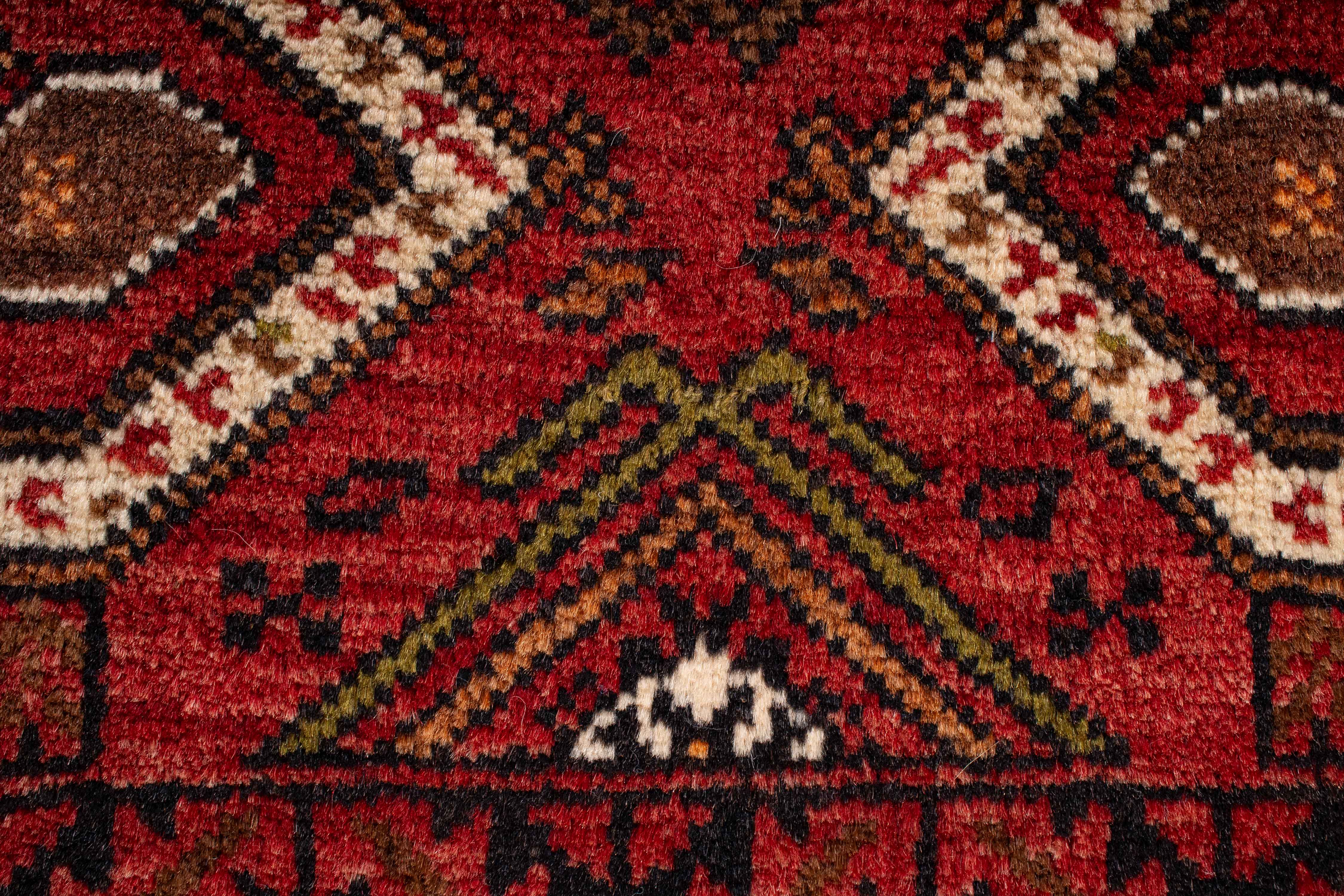 Persian Balouch Rug <br> 3'9 × 7'0