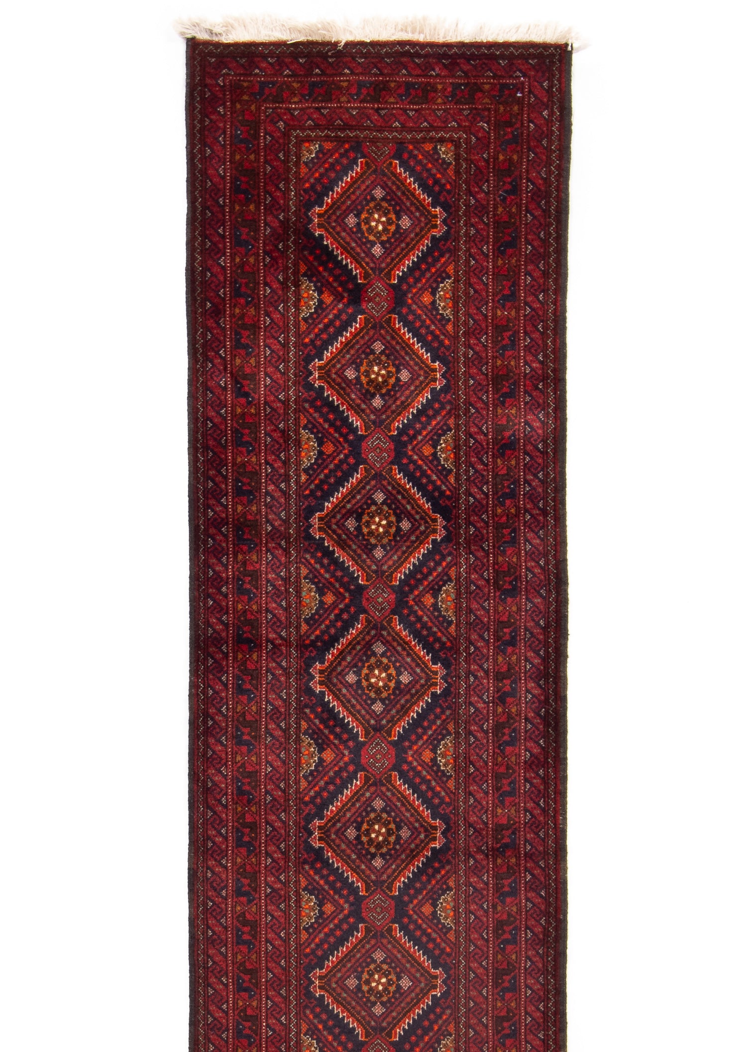 Persian Balouch Rug <br> 2'2 × 9'3