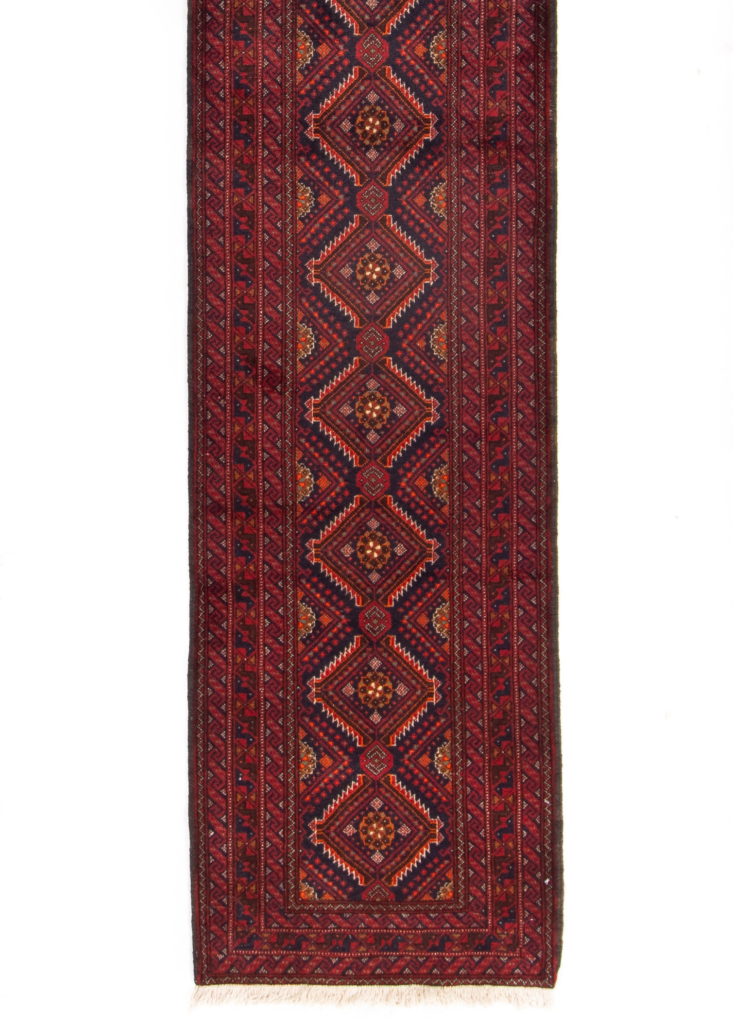 Persian Balouch Rug <br> 2'2 × 9'3