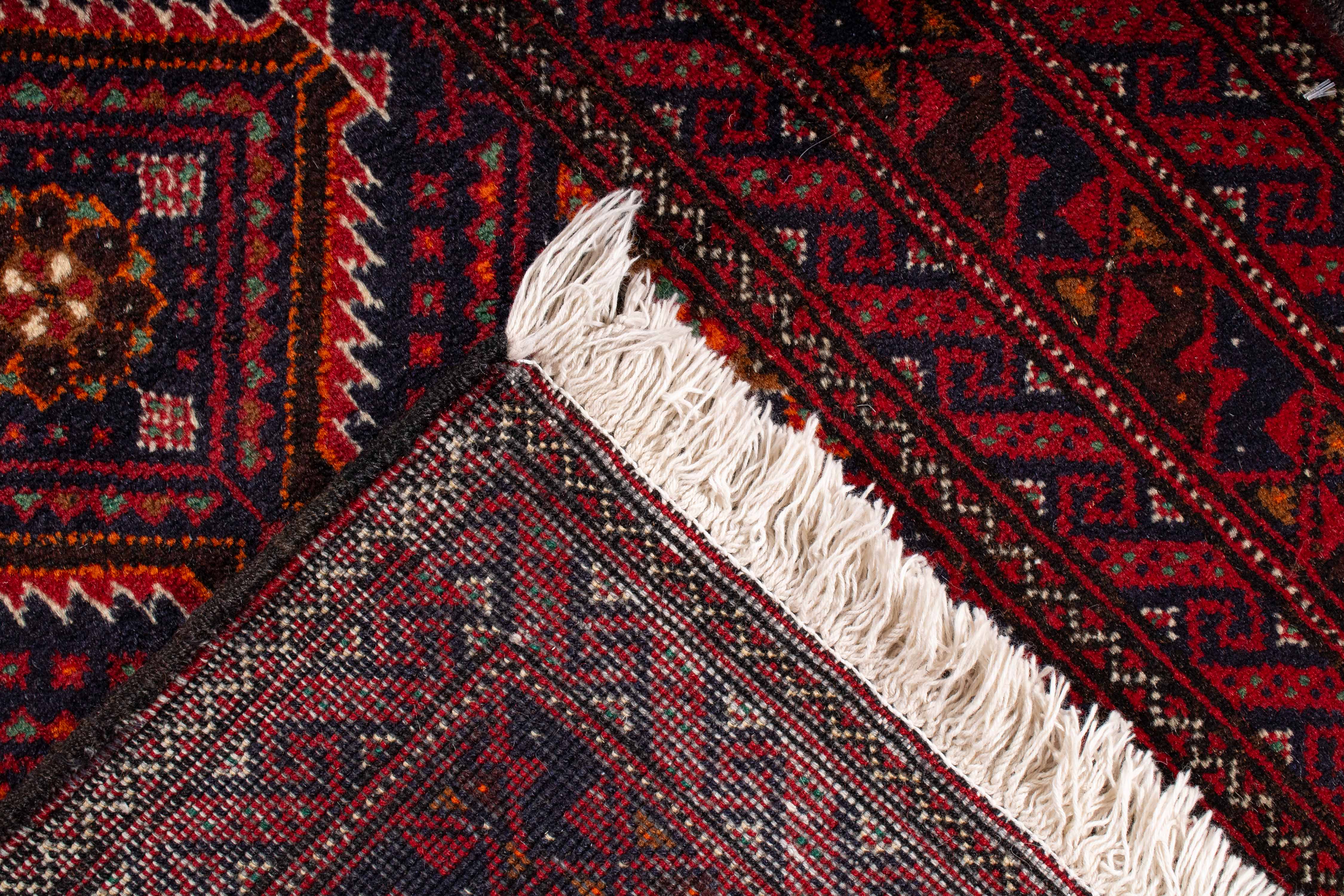 Persian Balouch Rug <br> 2'2 × 9'3