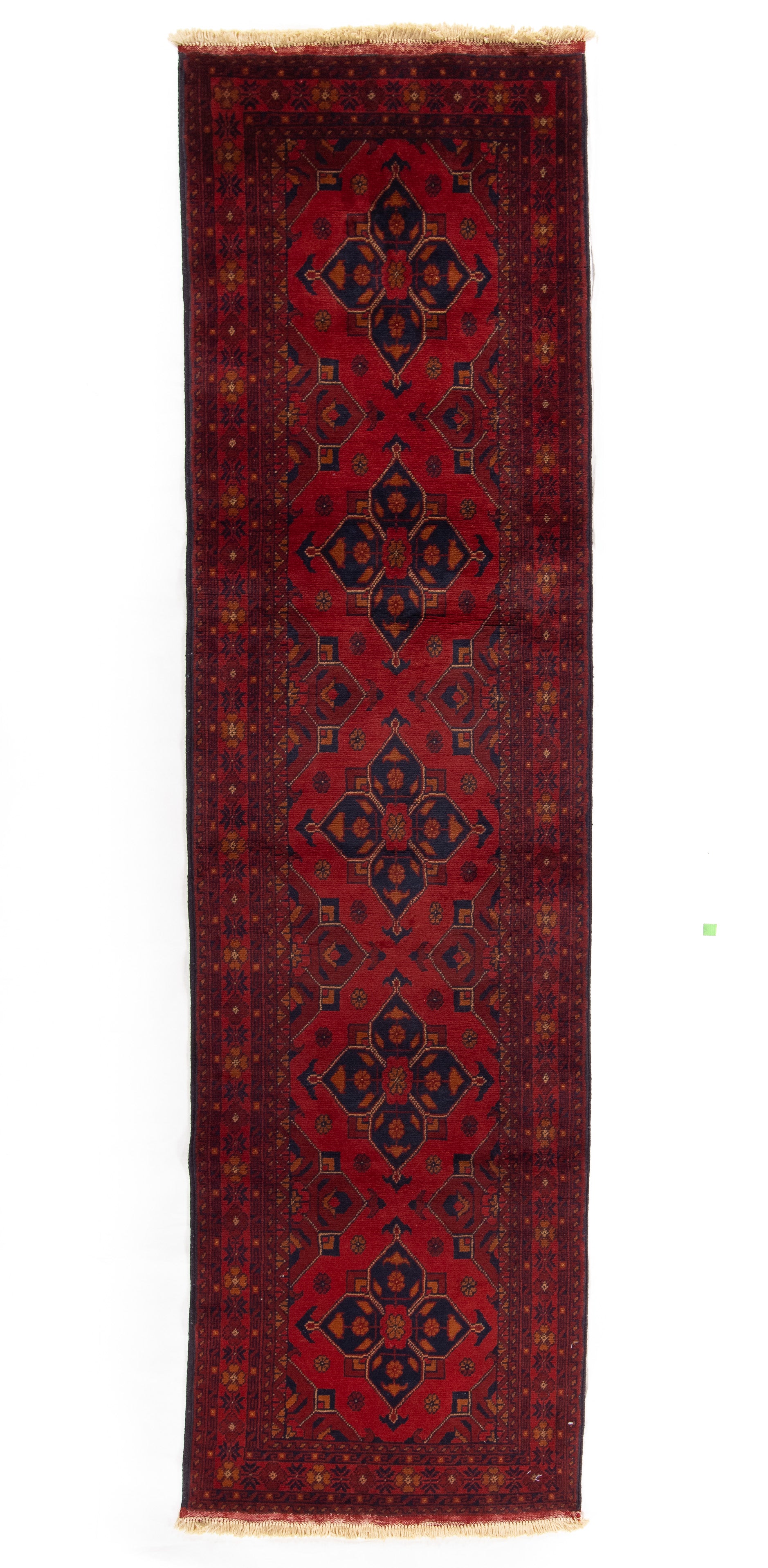 Afghan Turkman Rug <br> 2'7 x 9'8