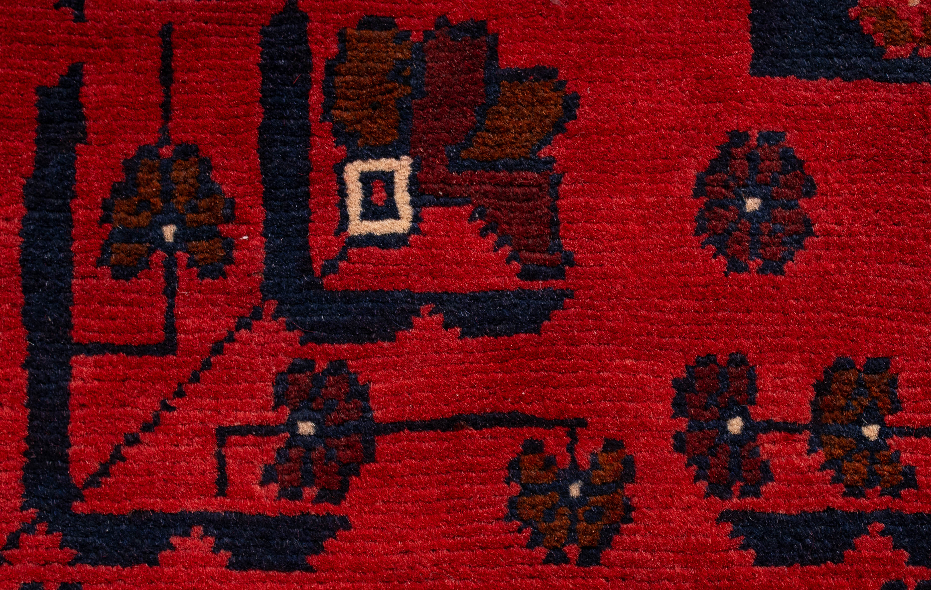 Afghan Turkman Rug <br> 5'7 x 7'3