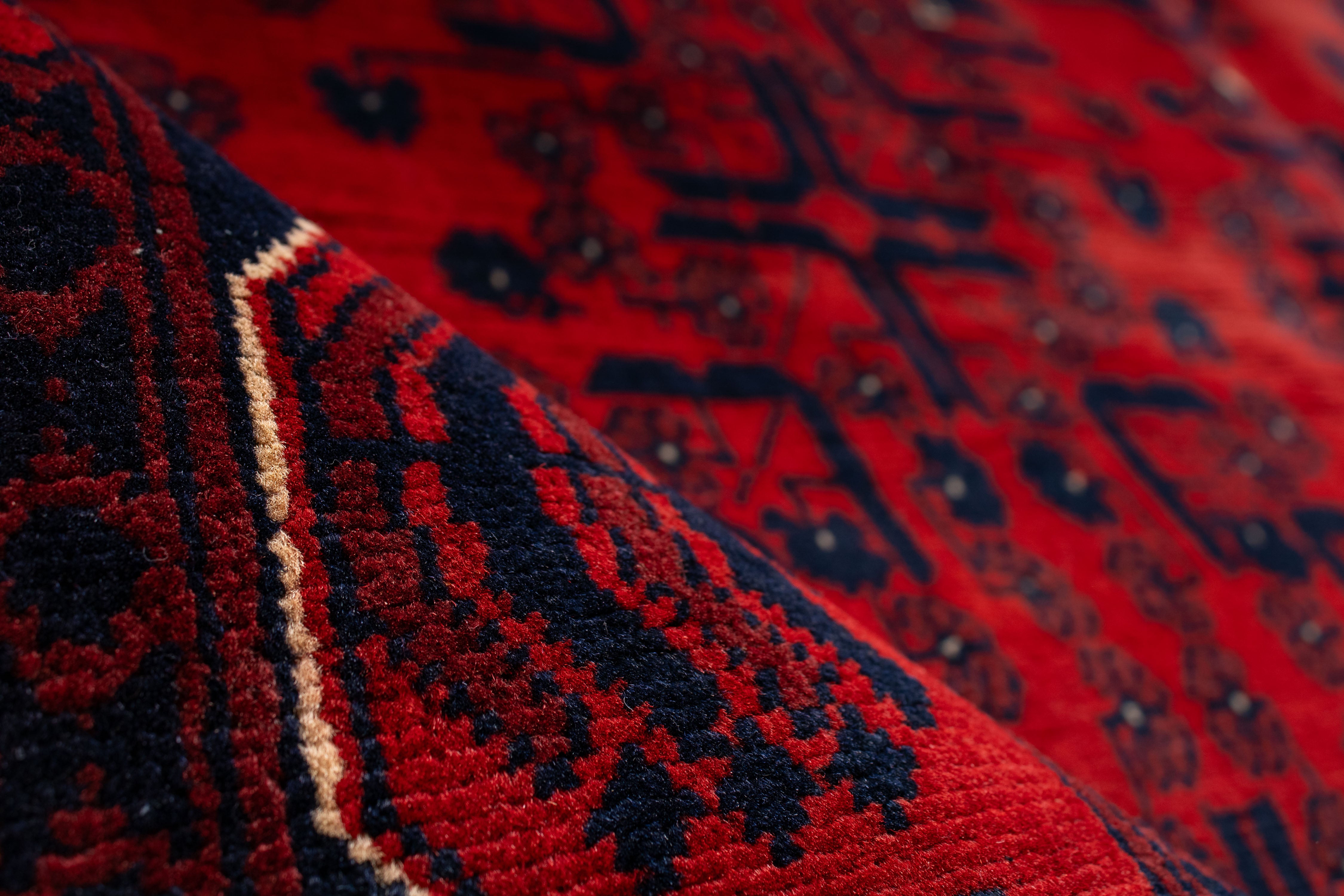 Afghan Turkman Rug <br> 5'10 x 7'4