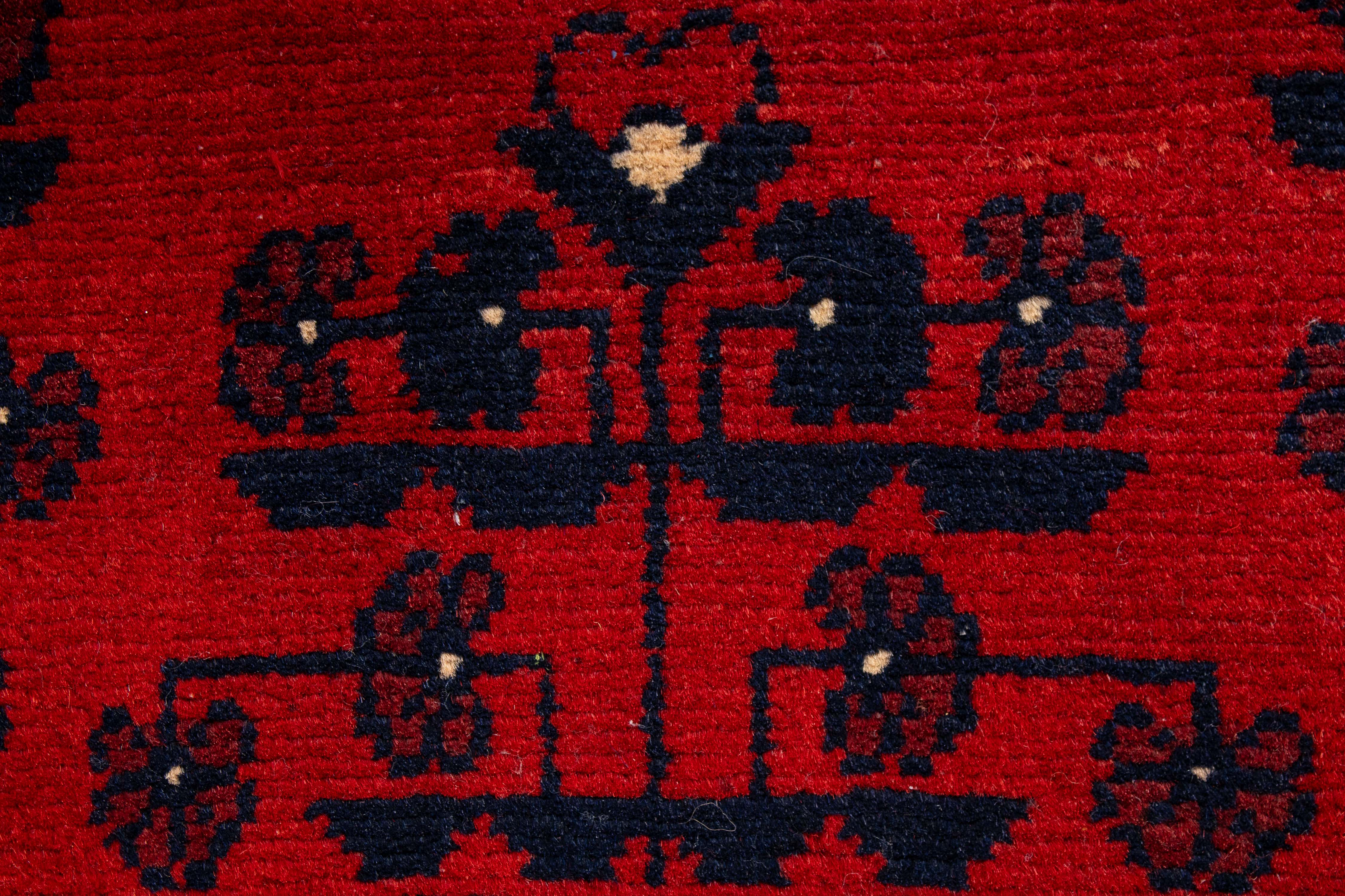 Afghan Turkman Rug <br> 5'10 x 7'4