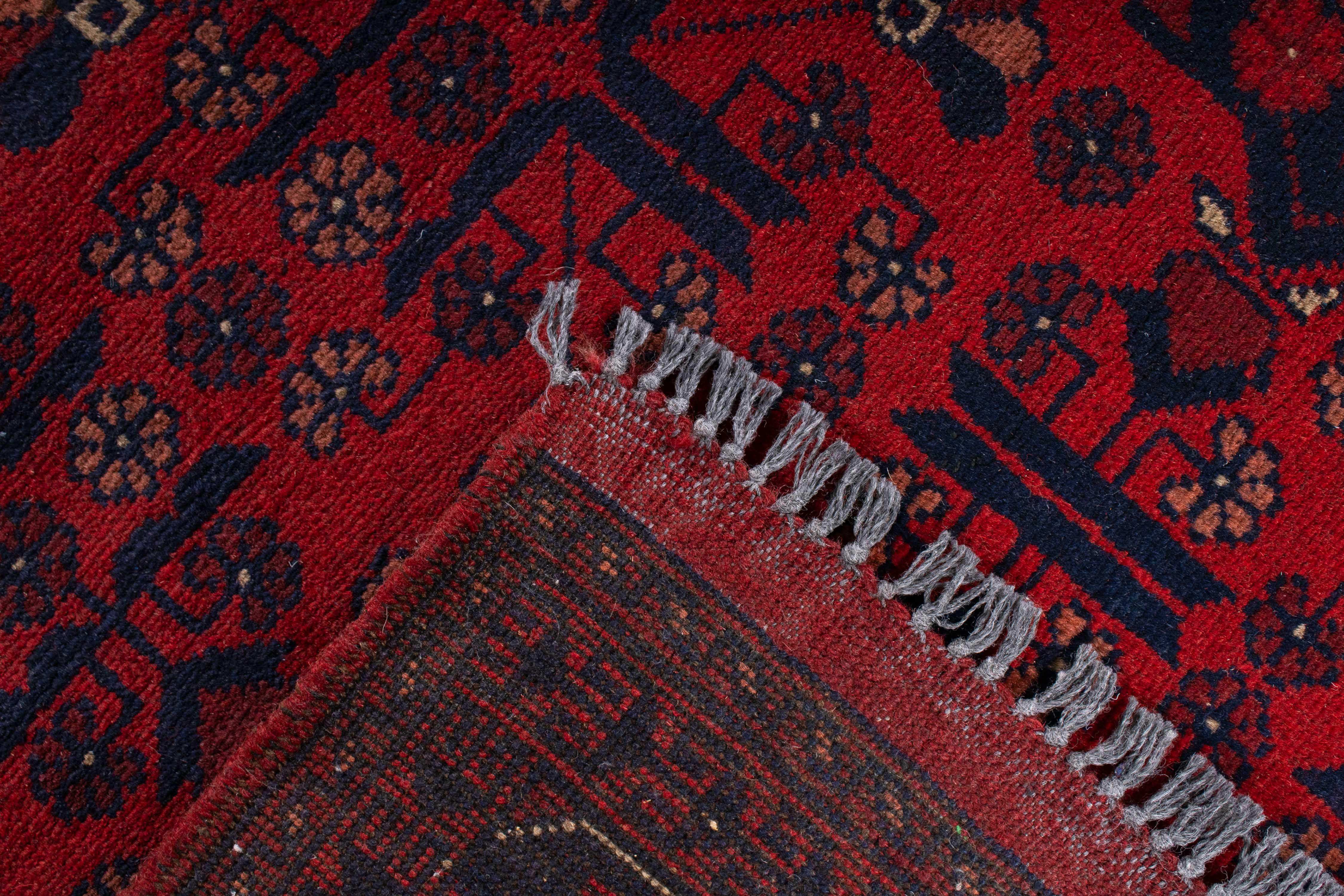 Afghan Turkman Rug <br> 5'7 x 7'9