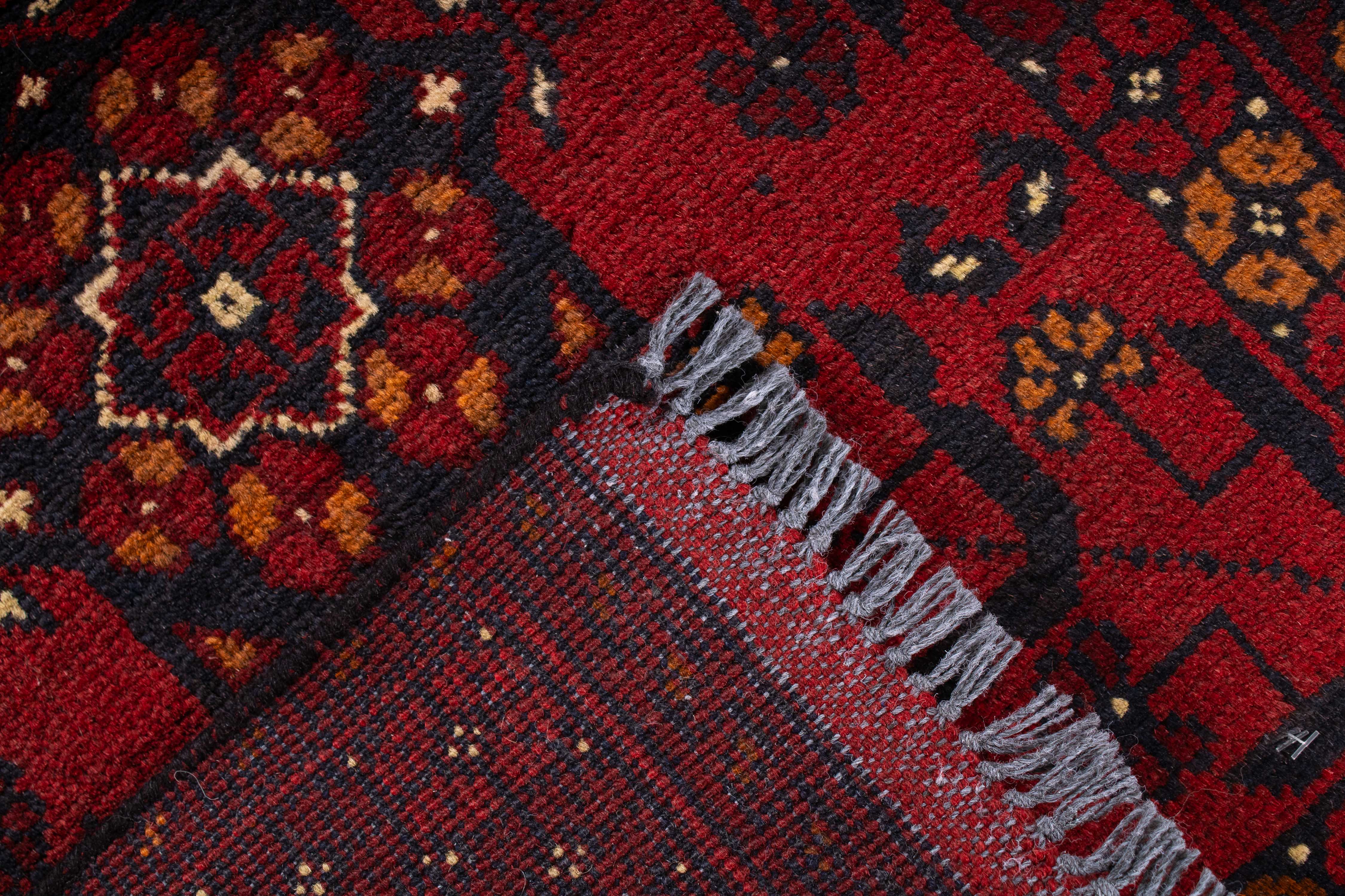 Afghan Turkman Rug <br> 1'5 x 3'3