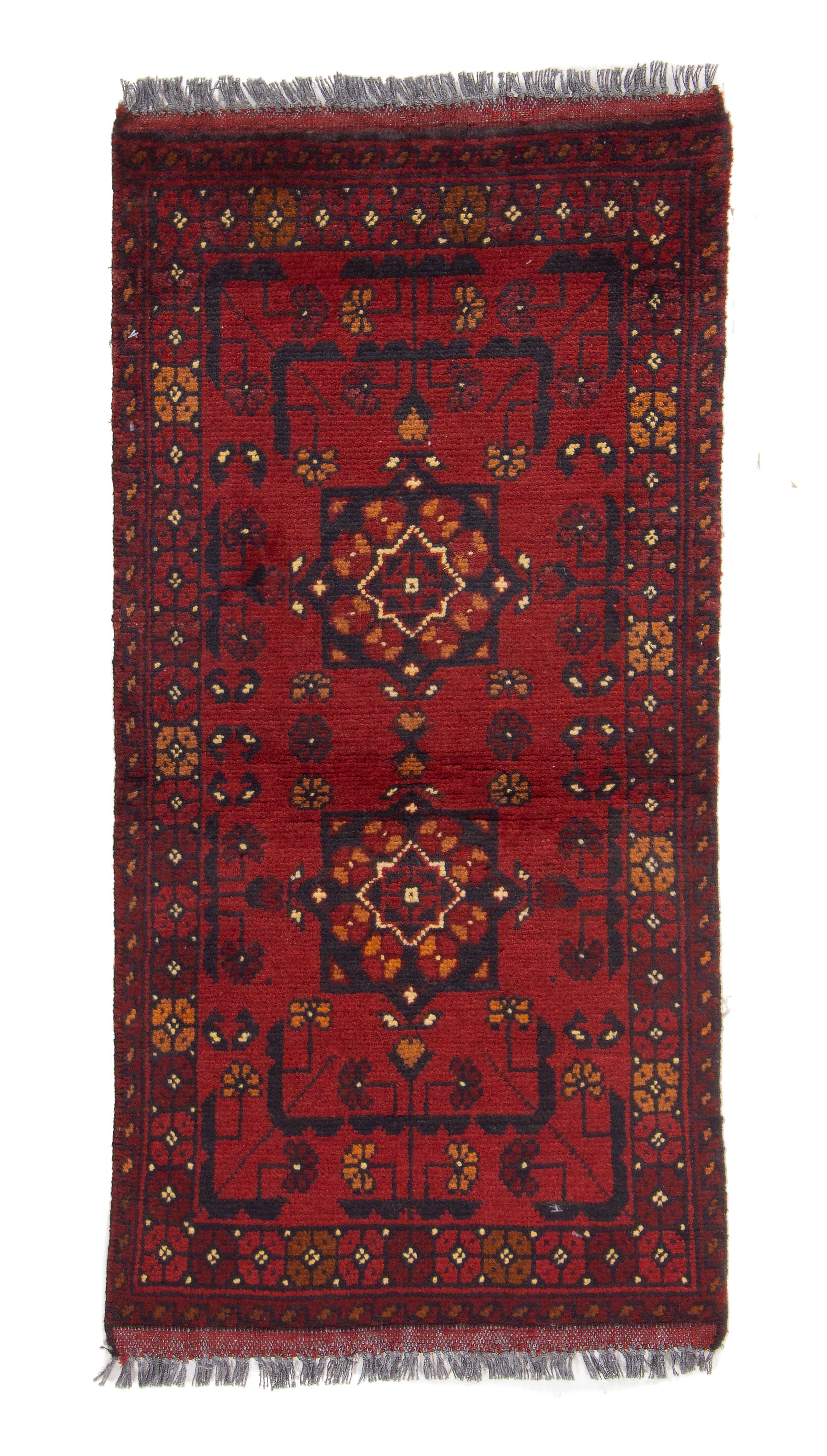 Afghan Turkman Rug <br> 1'5 x 3'3