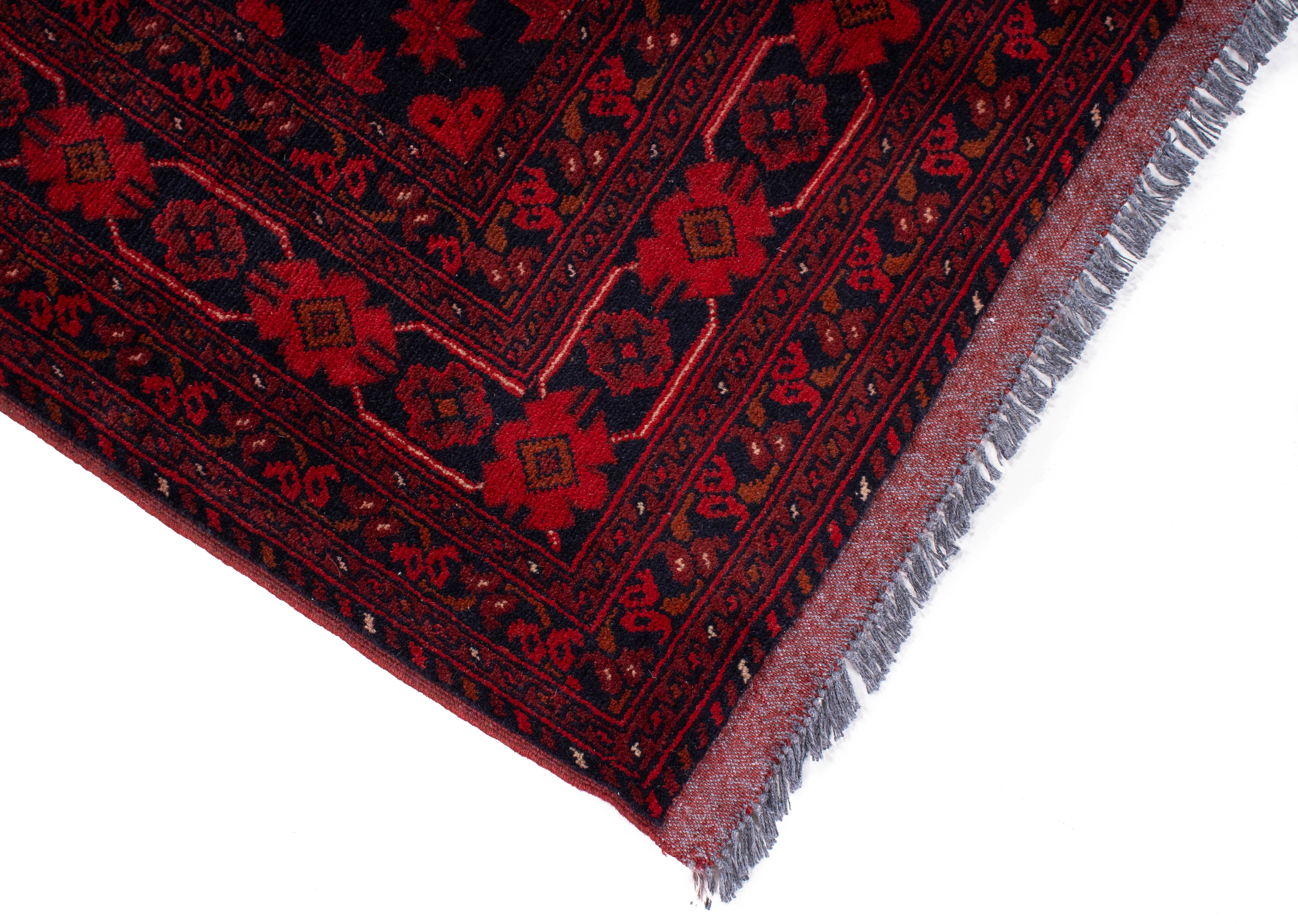 Afghan Turkman Rug <br> 6'10 x 10'1