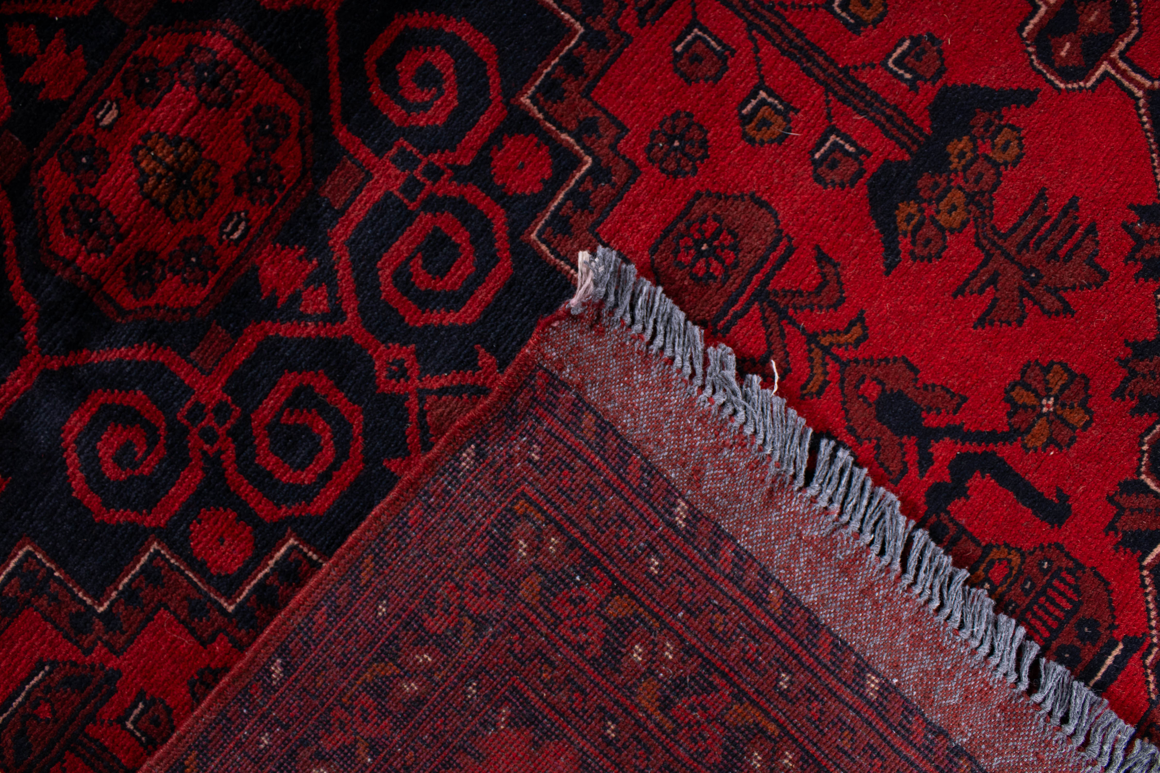 Afghan Turkman Rug <br> 6'10 x 10'1