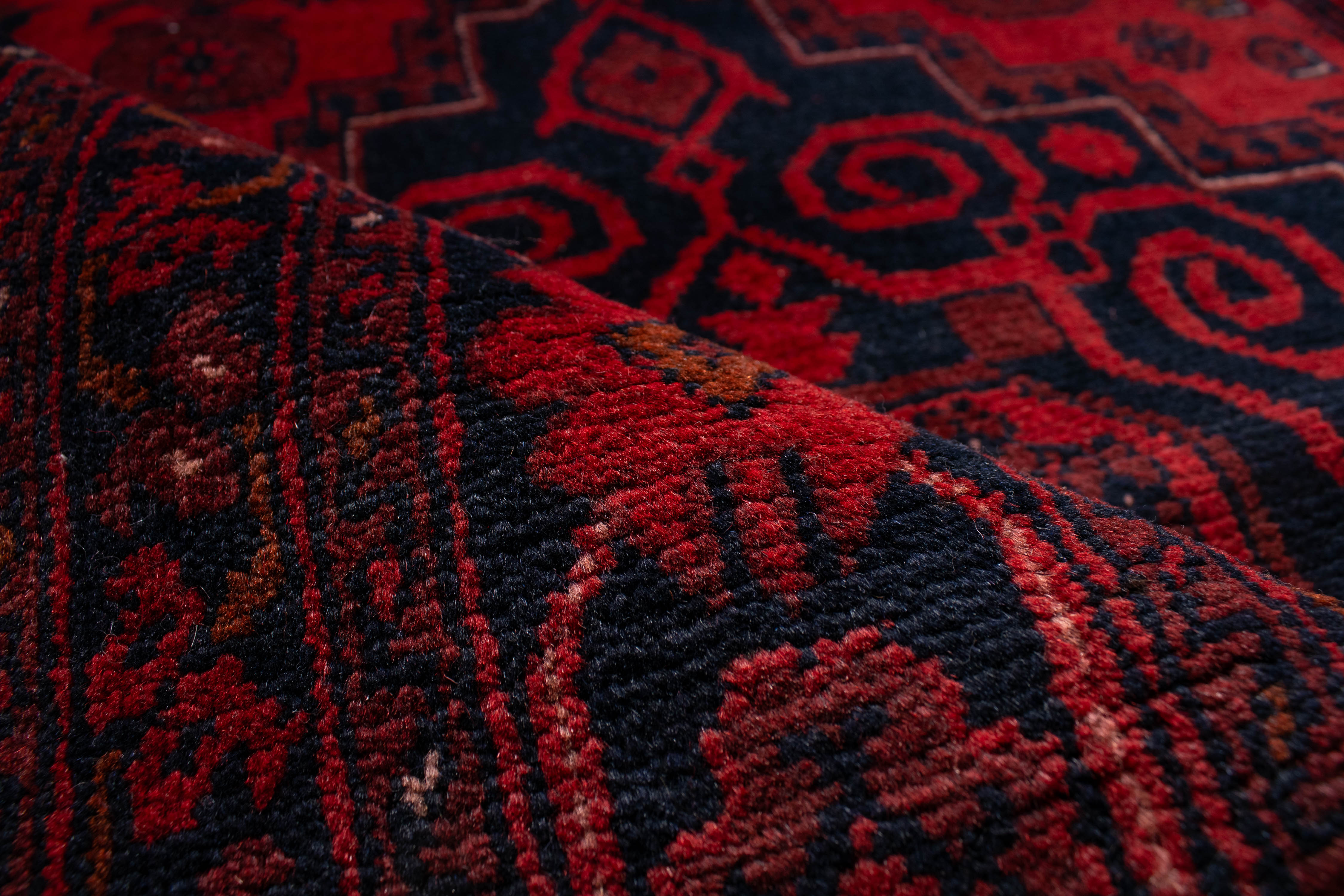 Afghan Turkman Rug <br> 6'10 x 10'1