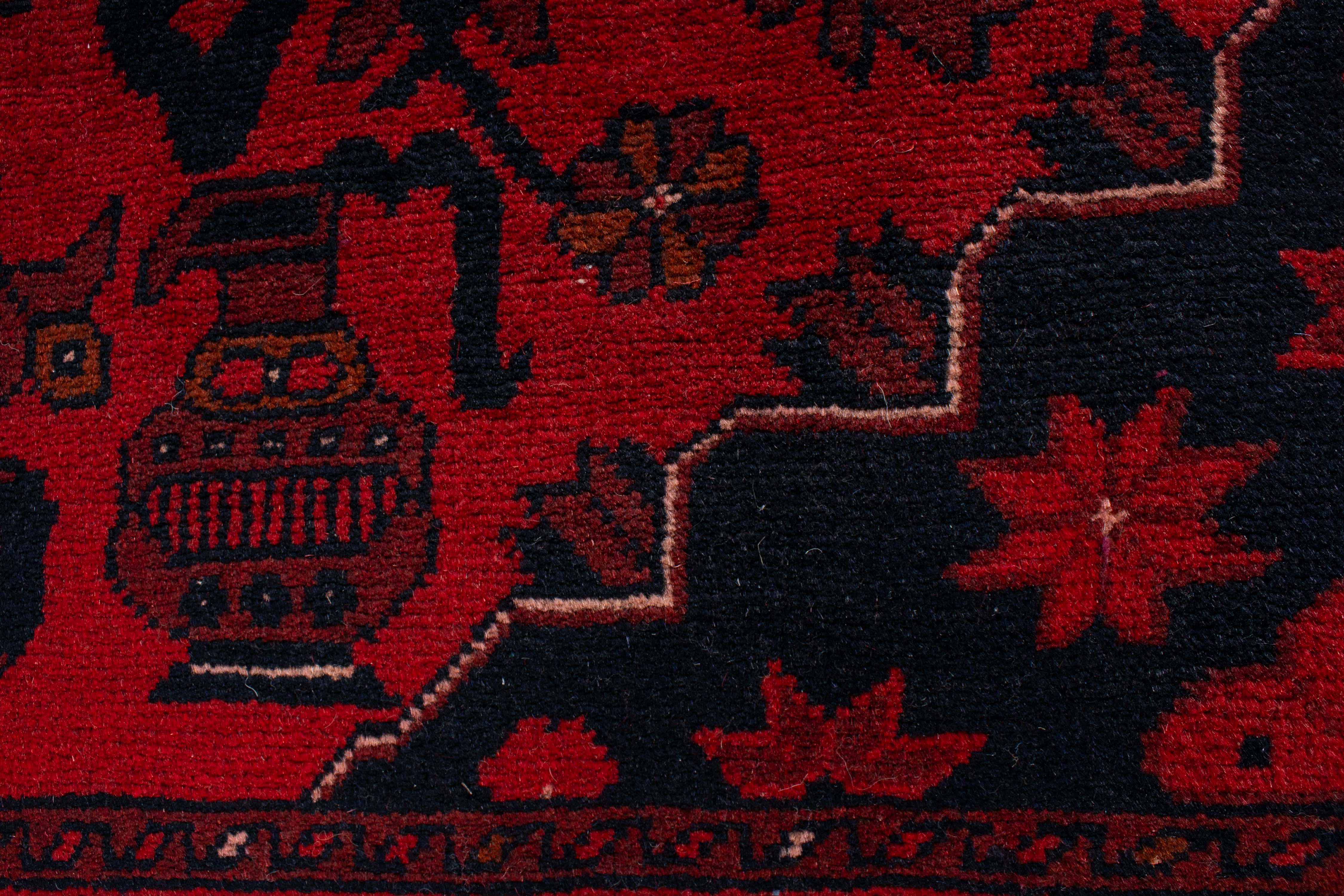 Afghan Turkman Rug <br> 6'10 x 10'1