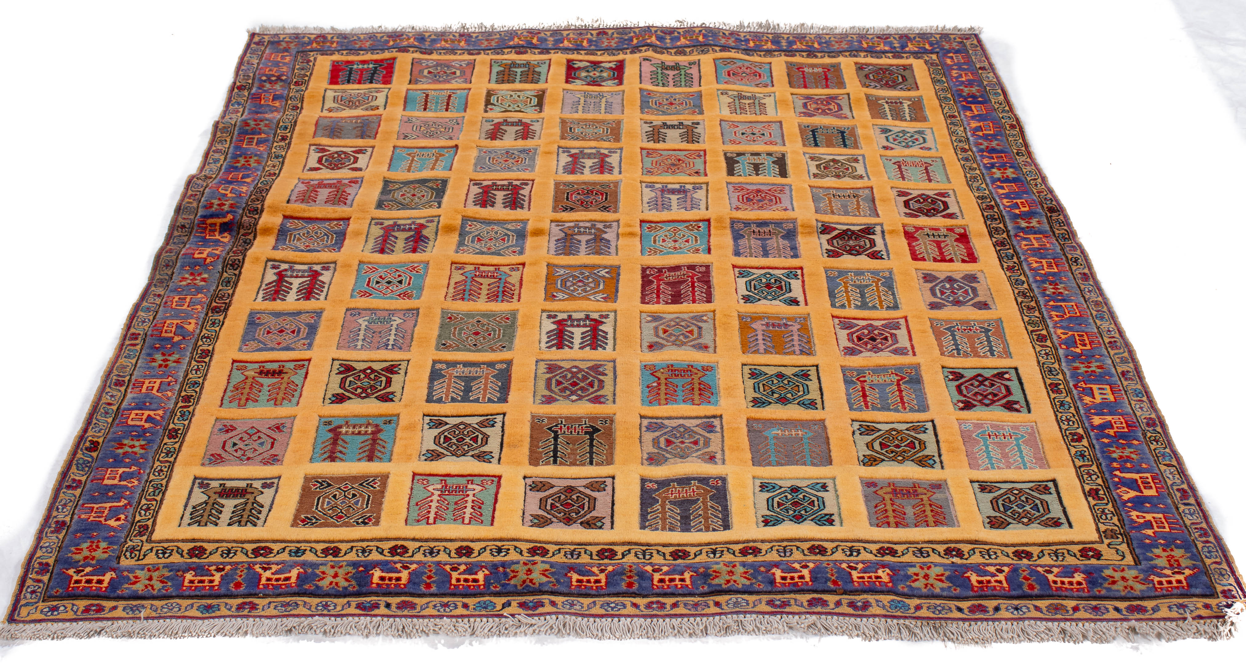 Pakistan Gabbeh Rug <br> 4'6 x 5'6