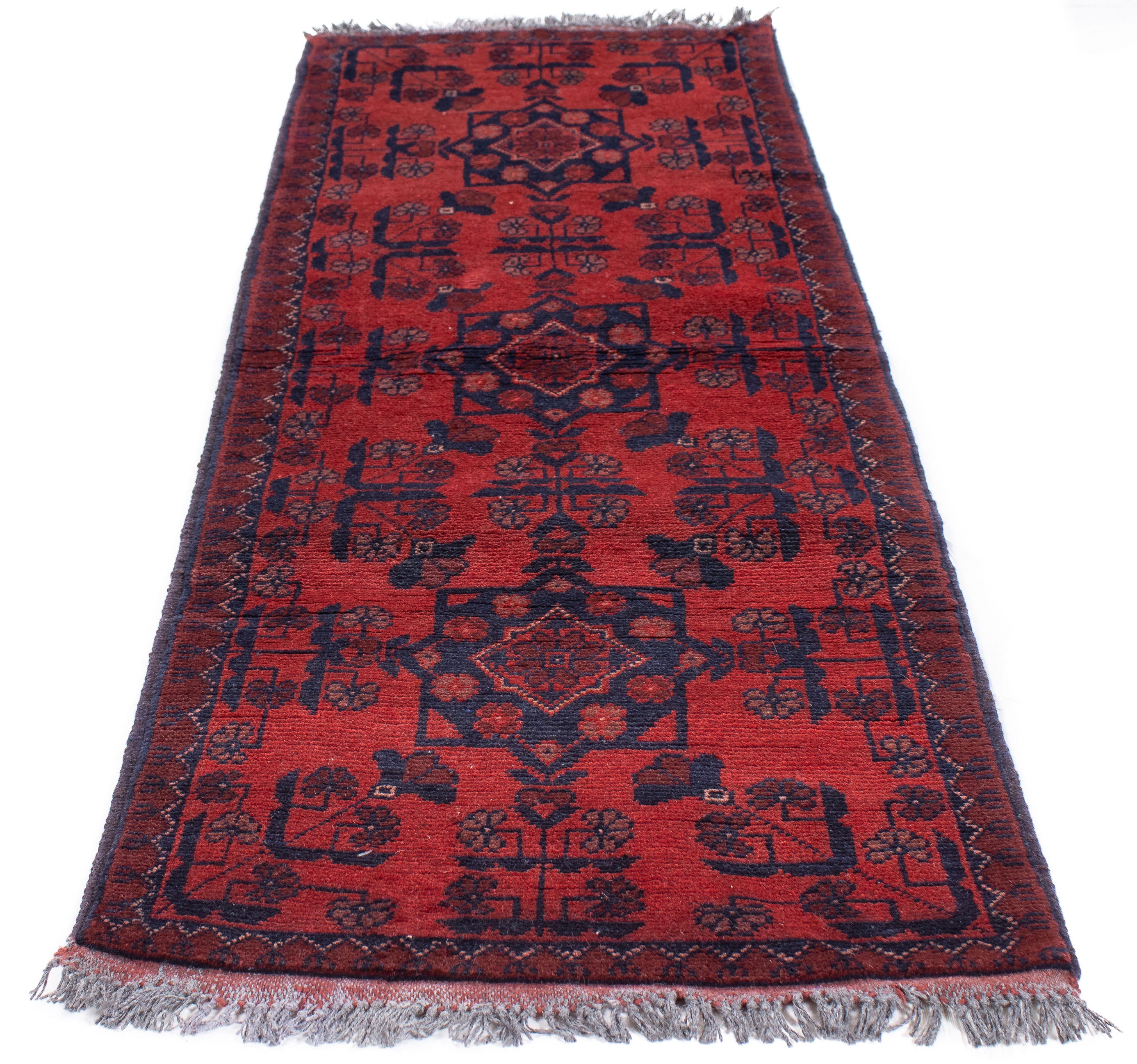 Afghan Turkman: Rug <br> 1'9 x 5'0