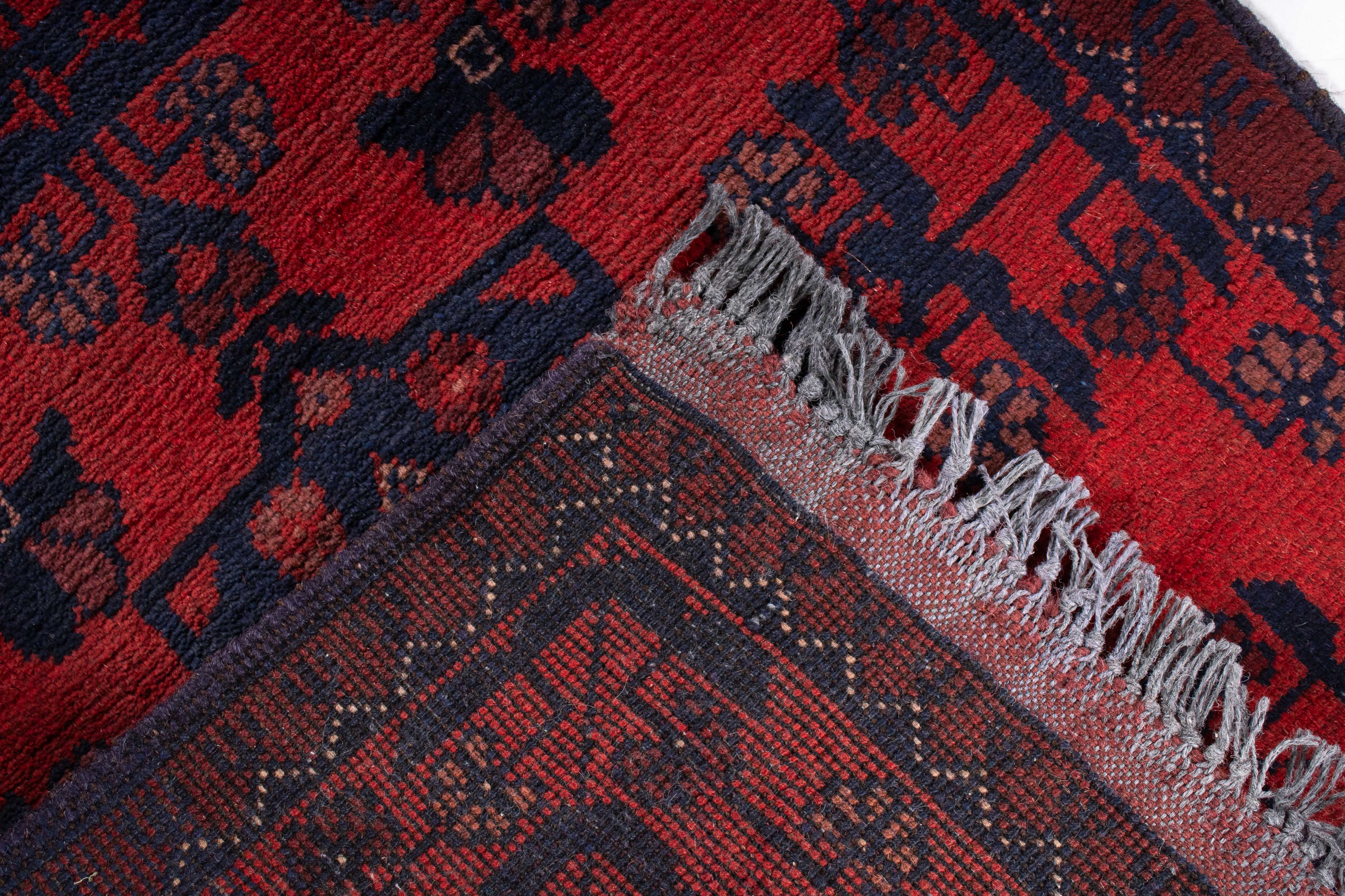 Afghan Turkman: Rug <br> 1'9 x 5'0