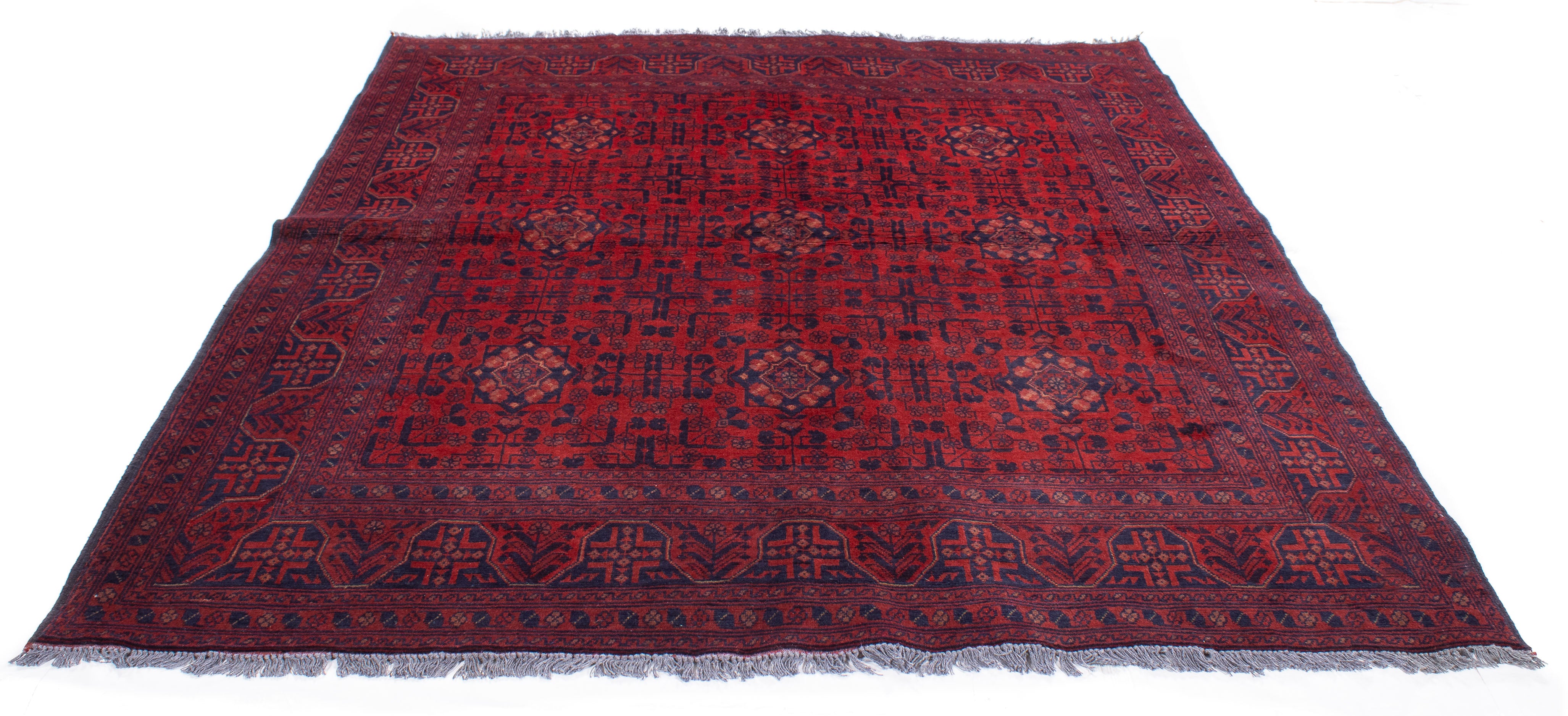 Afghan Turkman Rug <br> 5'10 x 7'8