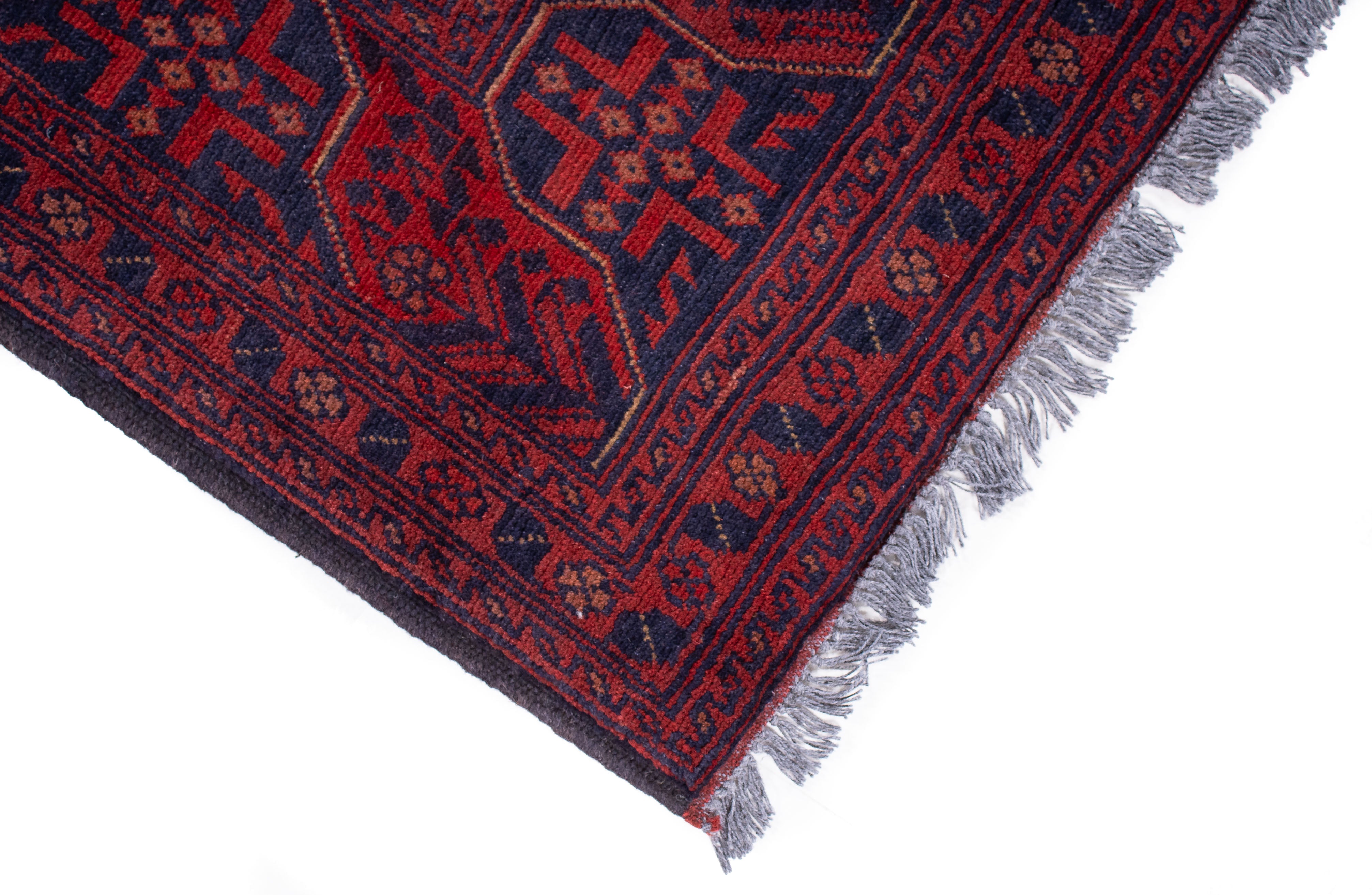 Afghan Turkman Rug <br> 5'10 x 7'8