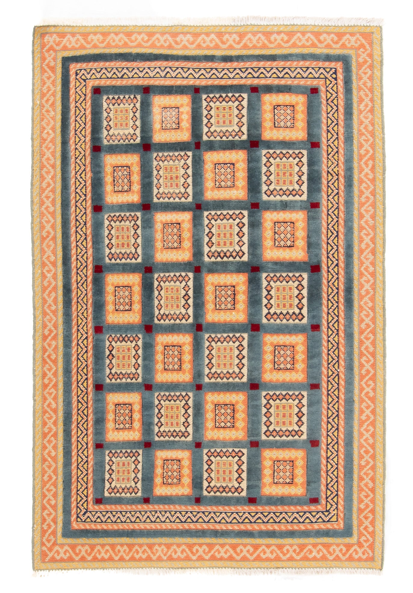 Pakistan Gabbeh Rug <br> 3'2 x 4'10