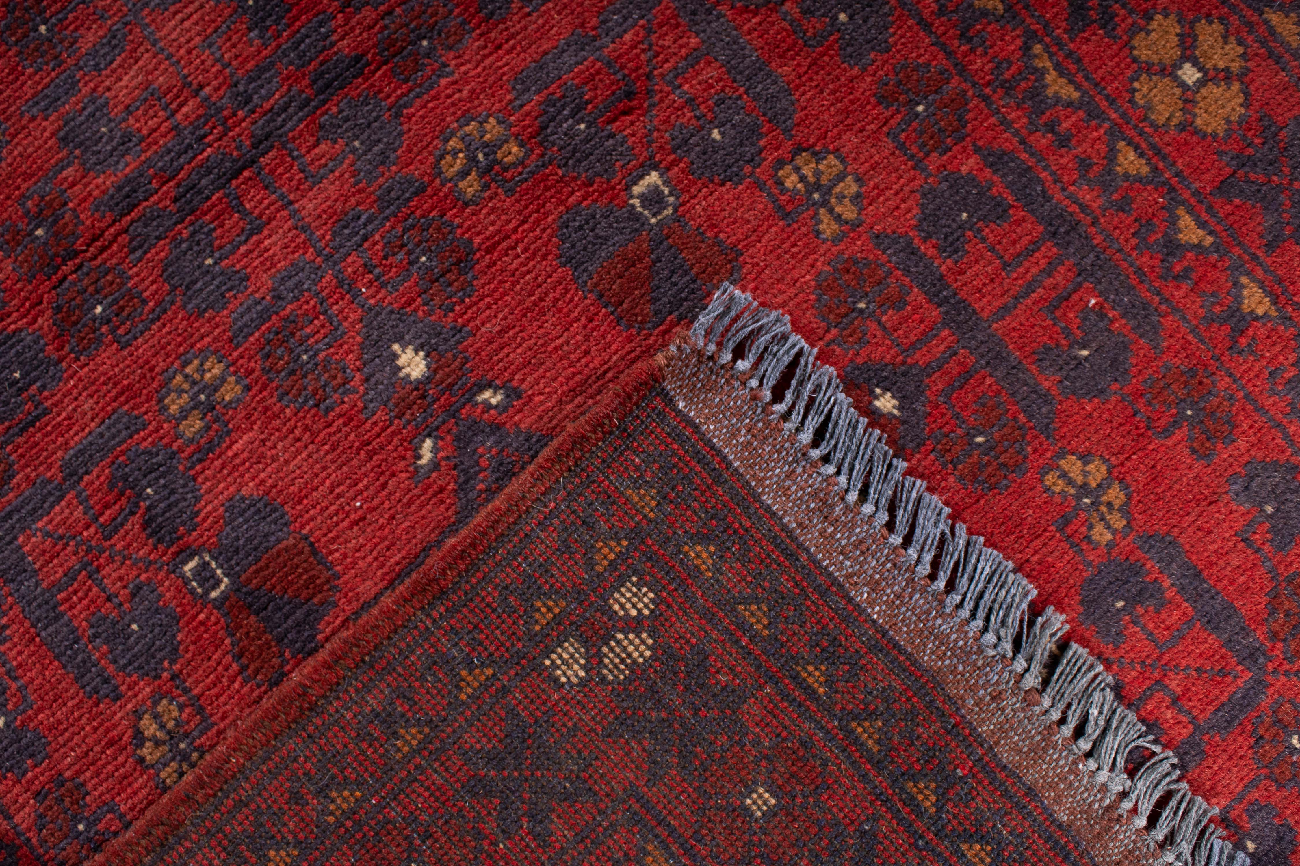 Afghan Turkman Rug <br> 2'8 x 9'8