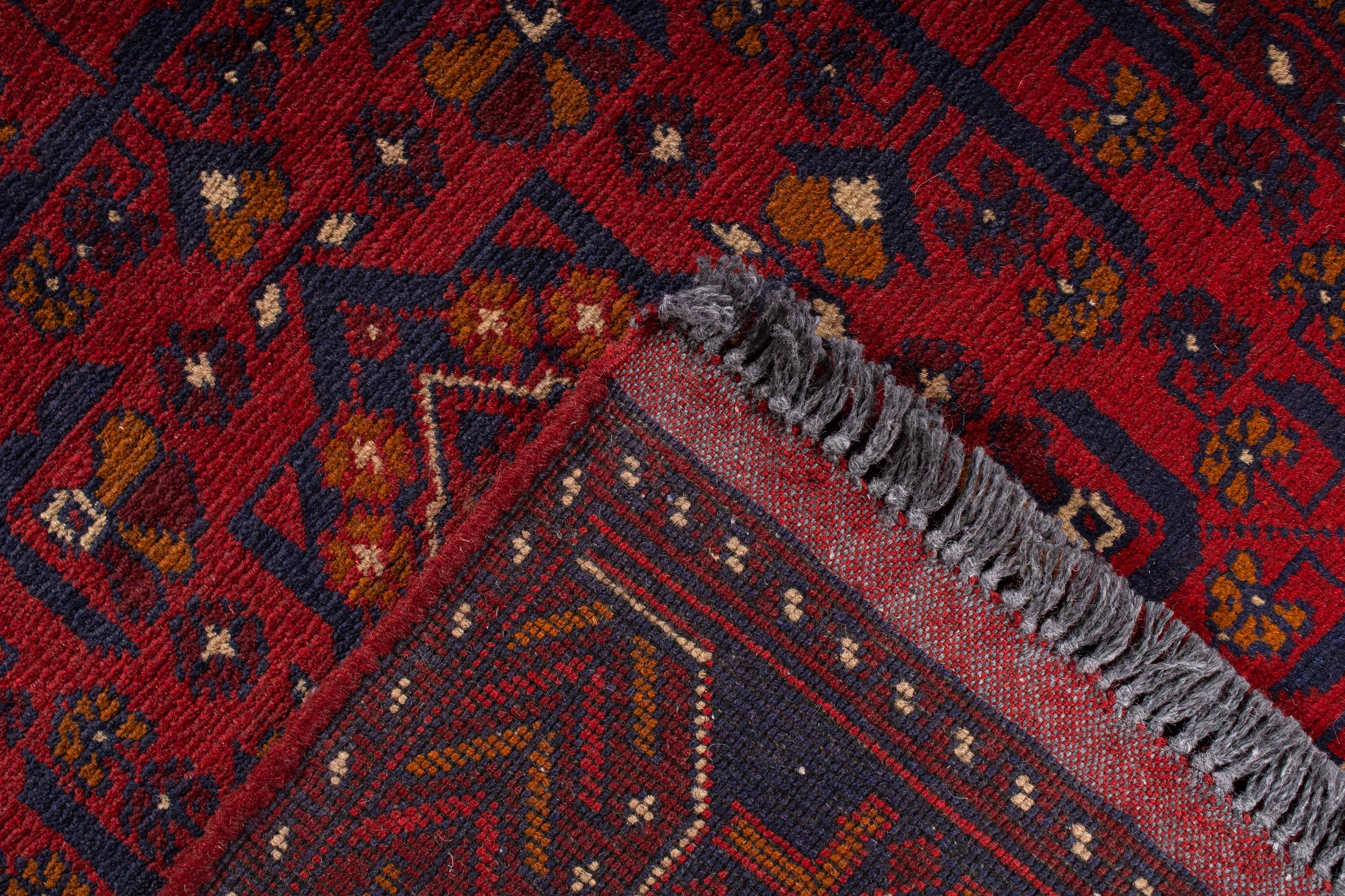 Afghan Turkman Rug <br> 2'6 x 9'8