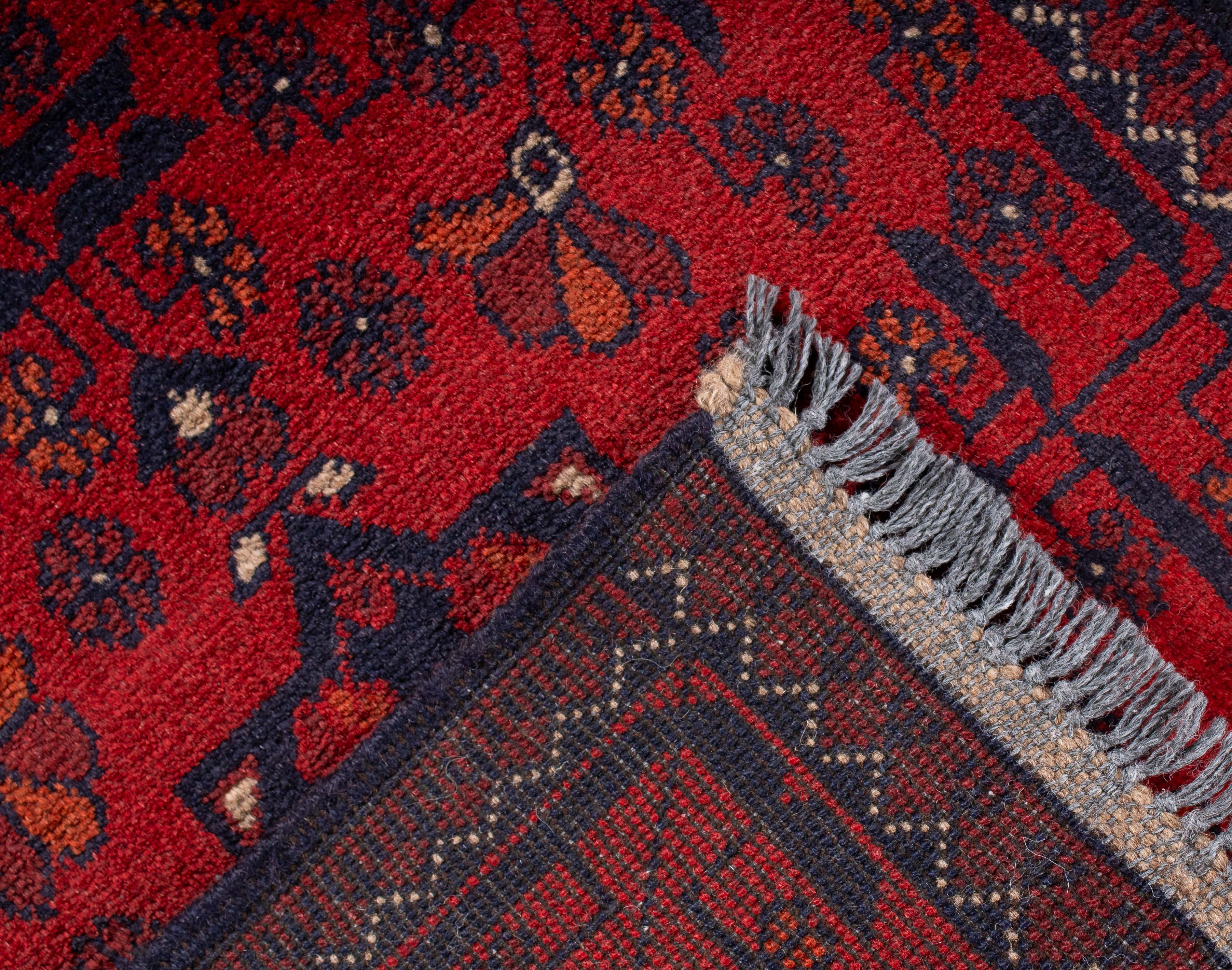 Afghan Turkman Rug <br> 1'10 x 4'10