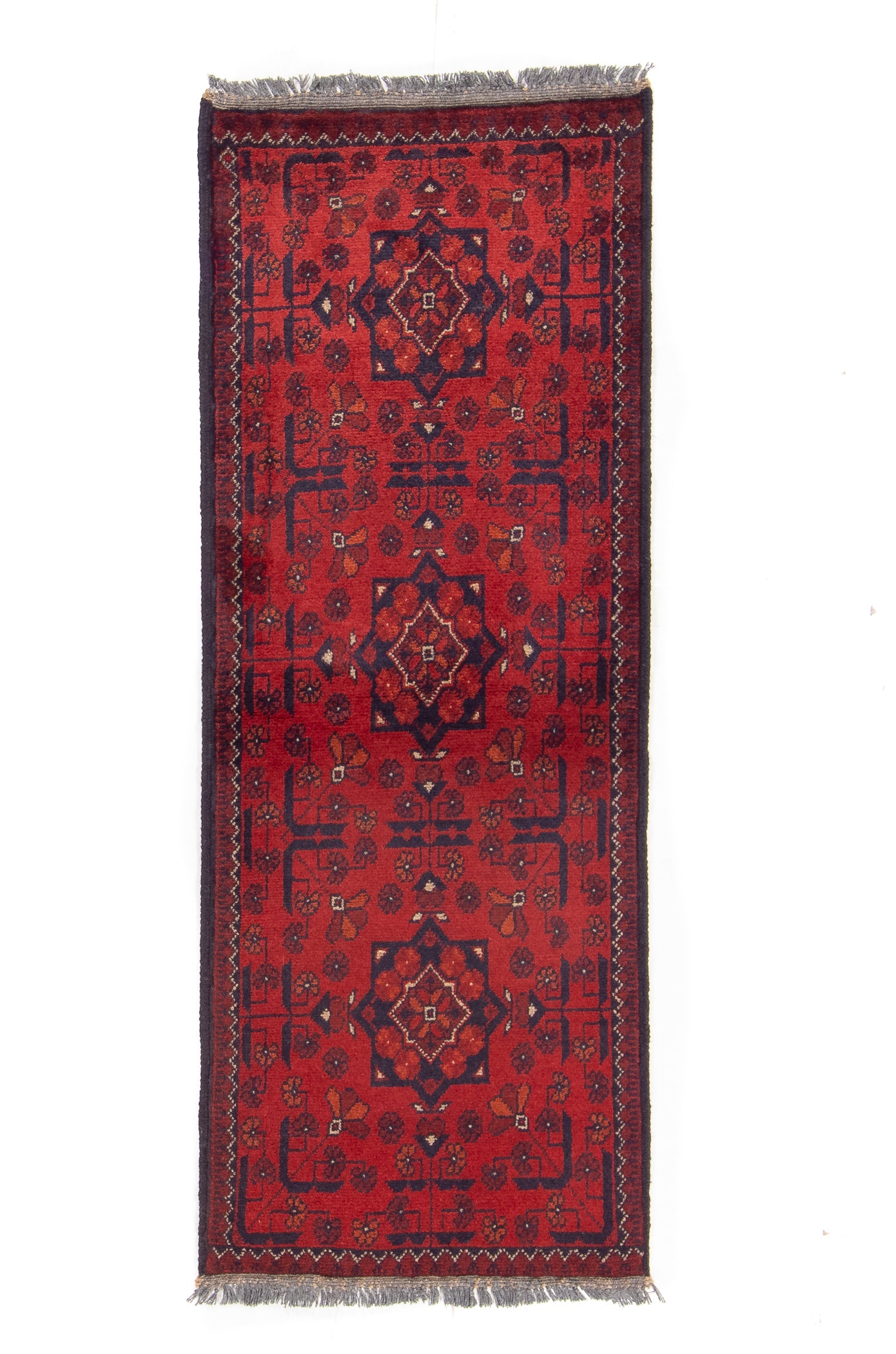 Afghan Turkman Rug <br> 1'10 x 4'10