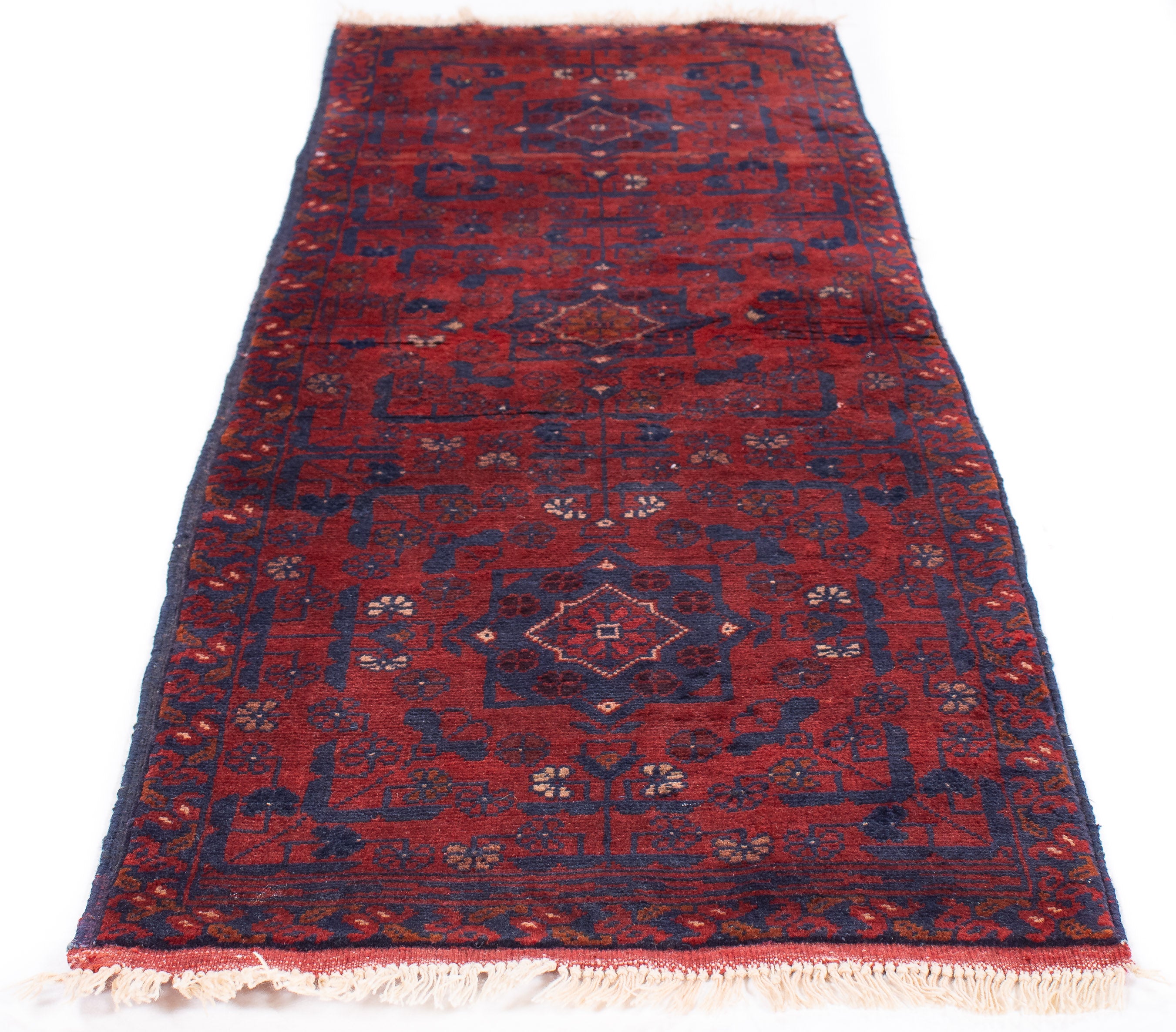 Afghan Turkman Rug <br> 1'9 x 5'2